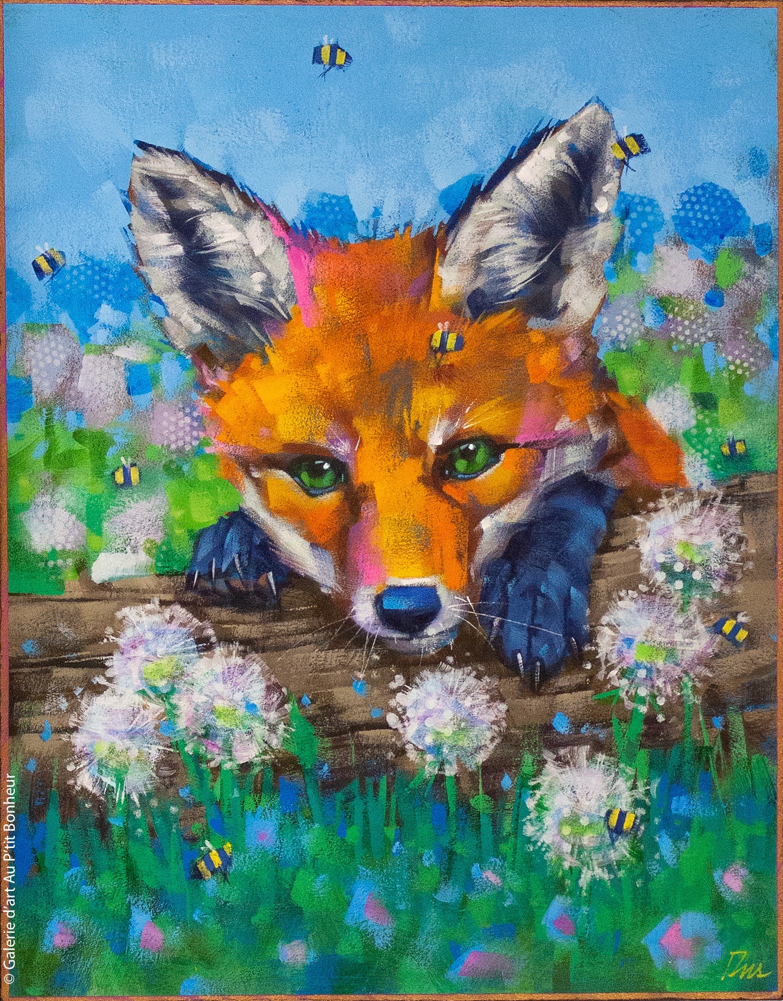 Angie Rees, artiste peintre | Oeuvres disponibles | Galerie d'art Au P'tit Bonheur