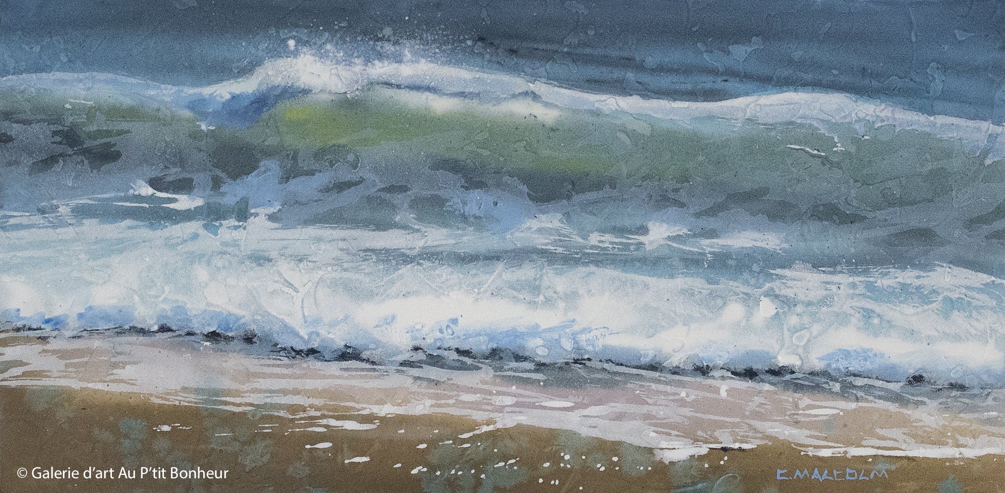Carole Malcolm, artiste peintre | Oeuvres disponibles | Galerie d'art Au P'tit Bonheur