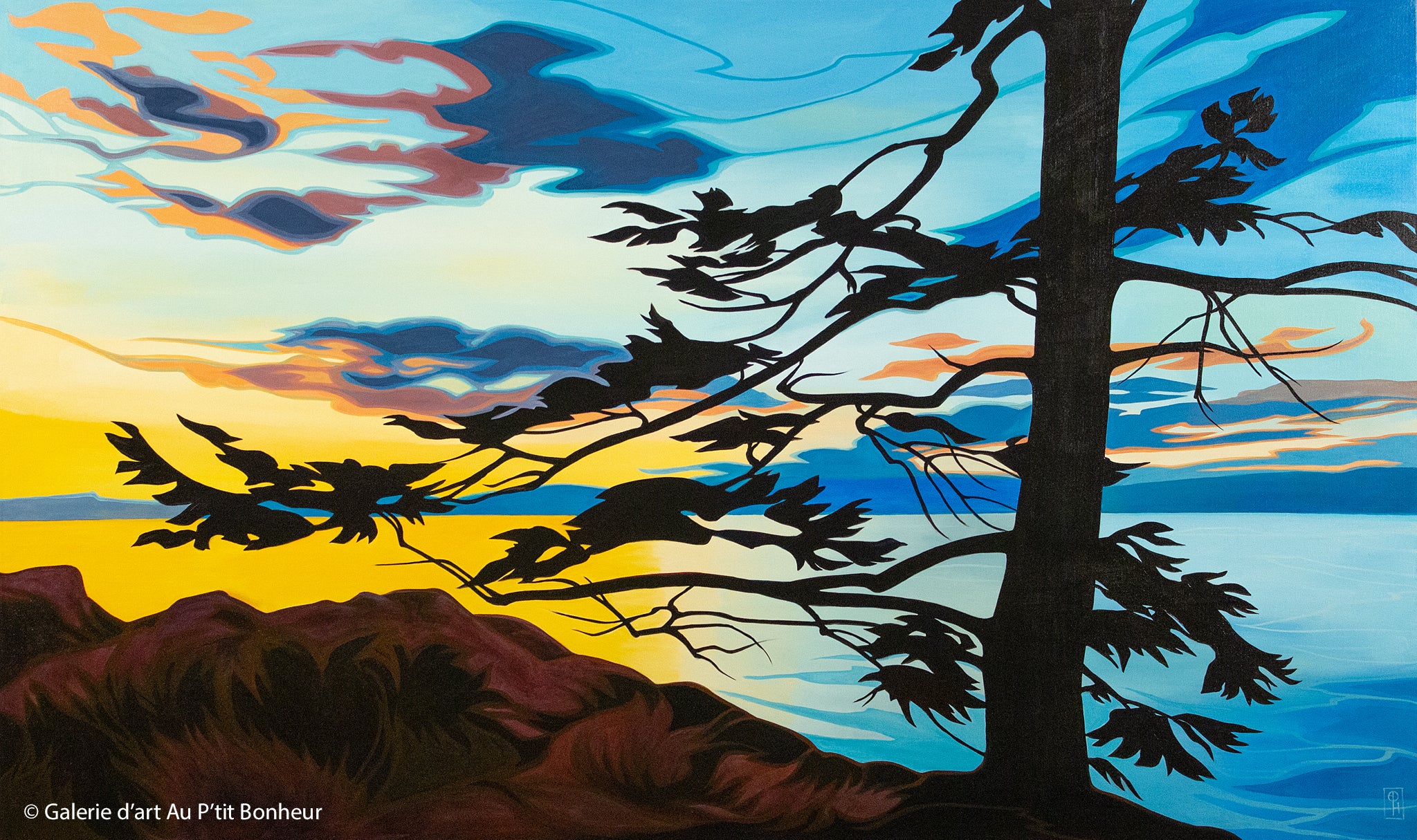 Erica Hawkes, artiste peintre | Oeuvres disponibles | Galerie d'art Au P'tit Bonheur