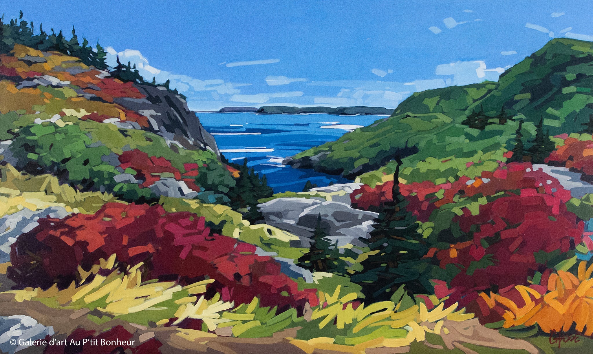 Martine Chassé, artiste peintre | Oeuvres disponibles | Galerie d'art Au P'tit Bonheur