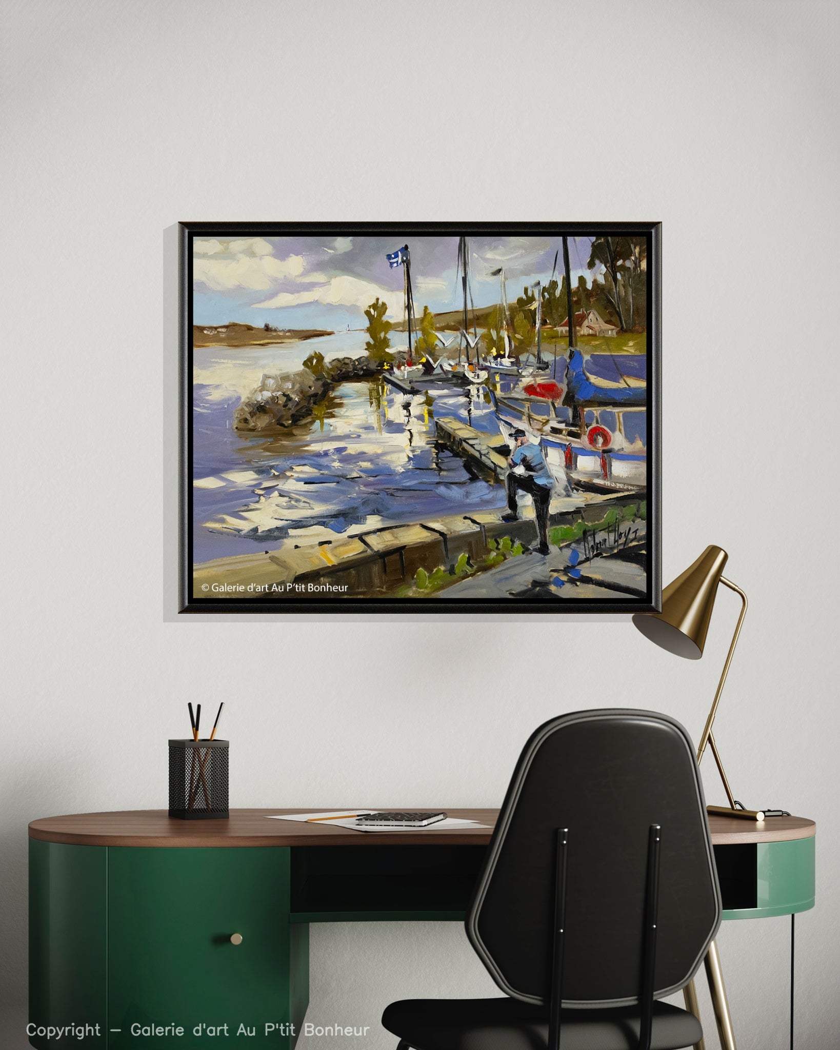 Robert Roy | L’écho des marées, St-Jean, Île d’Orléans