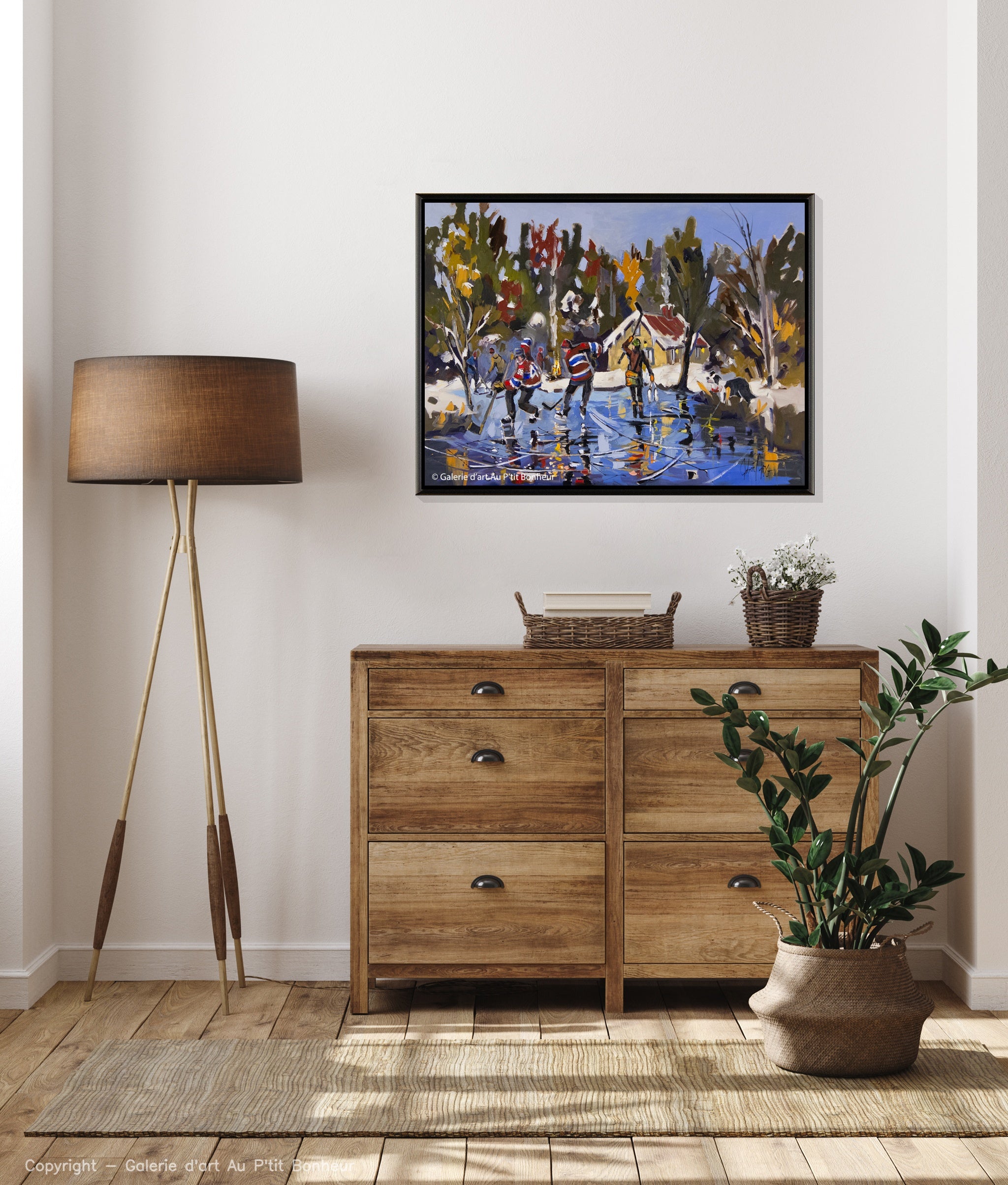 Robert Roy | Quand l’étang devient patinoire