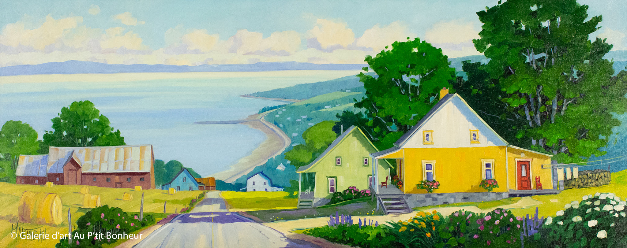 Louise Martineau, artiste peintre | Oeuvres disponibles  | Galerie d'art Au P'tit Bonheur