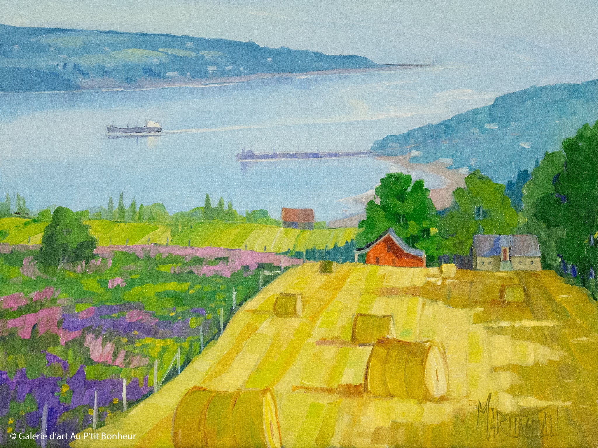 Louise Martineau, artiste peintre | Oeuvres disponibles  | Galerie d'art Au P'tit Bonheur