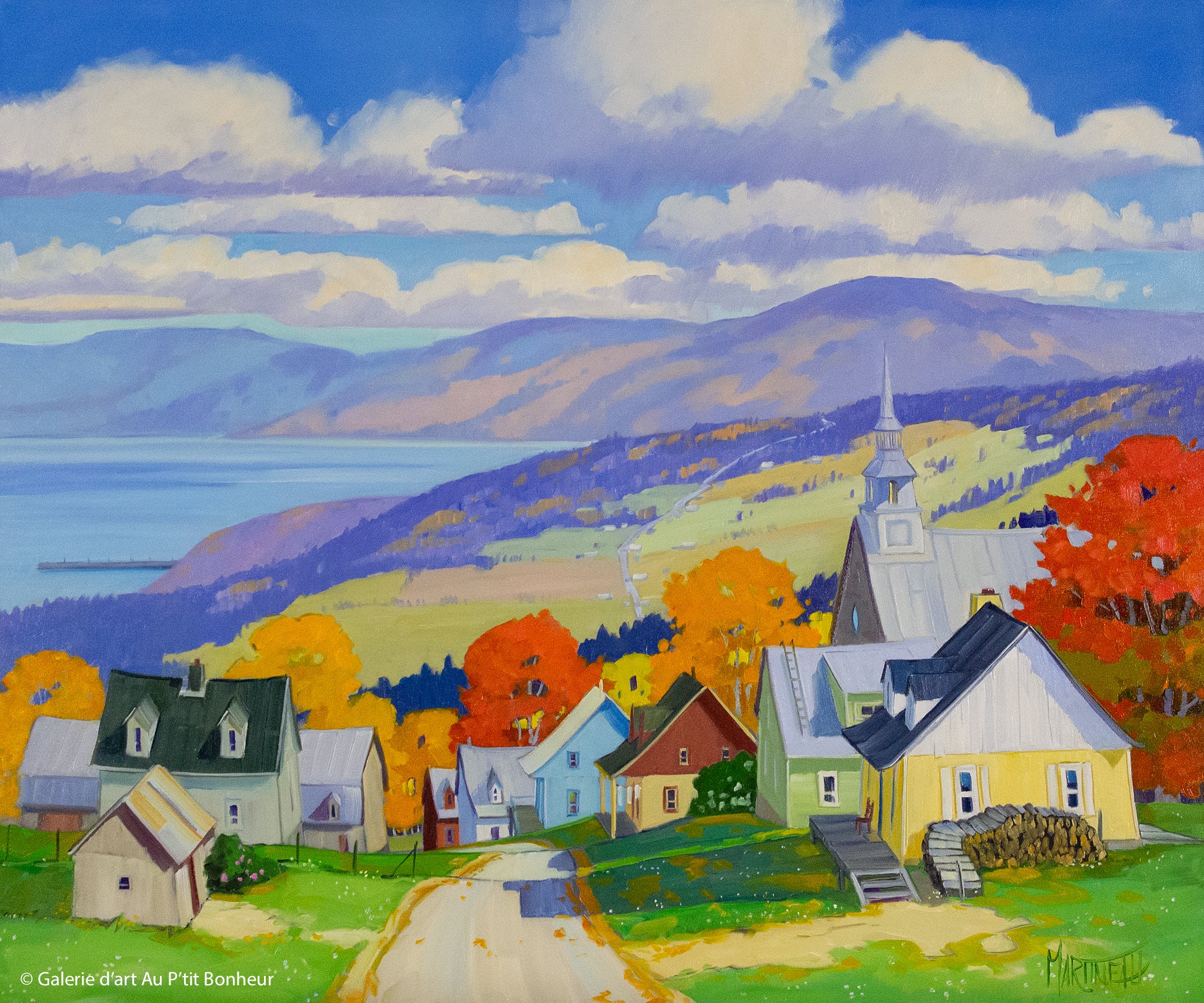 Louise Martineau | Au village