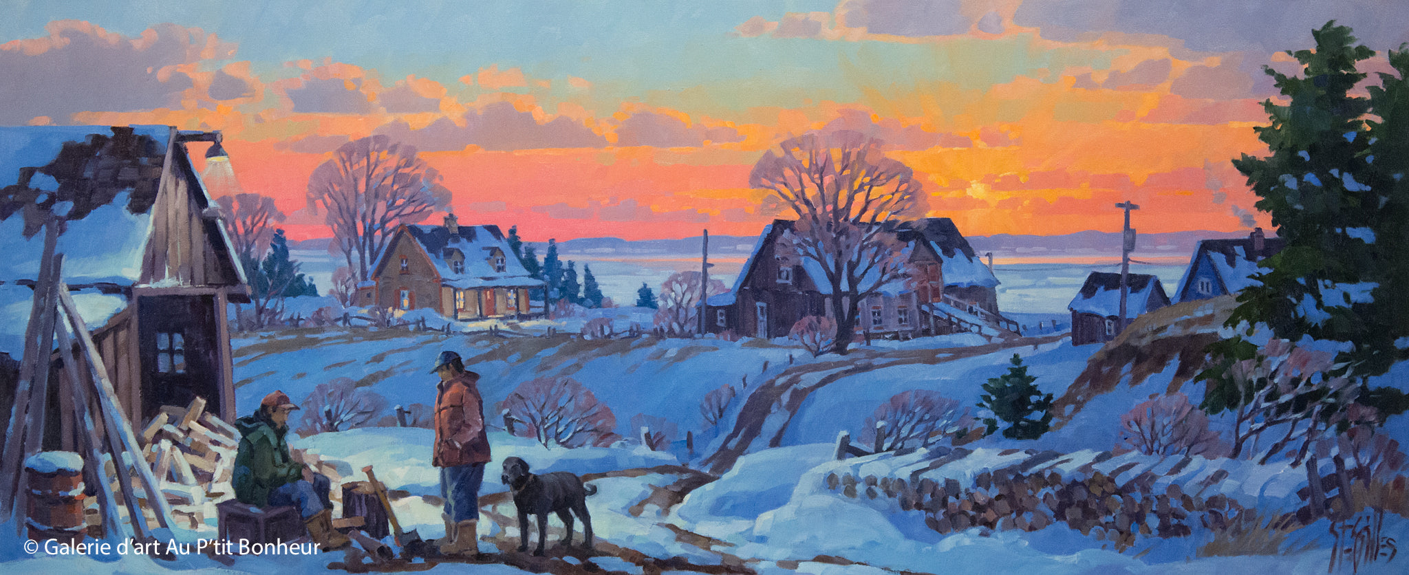 St-Gilles, artiste peintre | Oeuvres disponibles  | Galerie d'art Au P'tit Bonheur