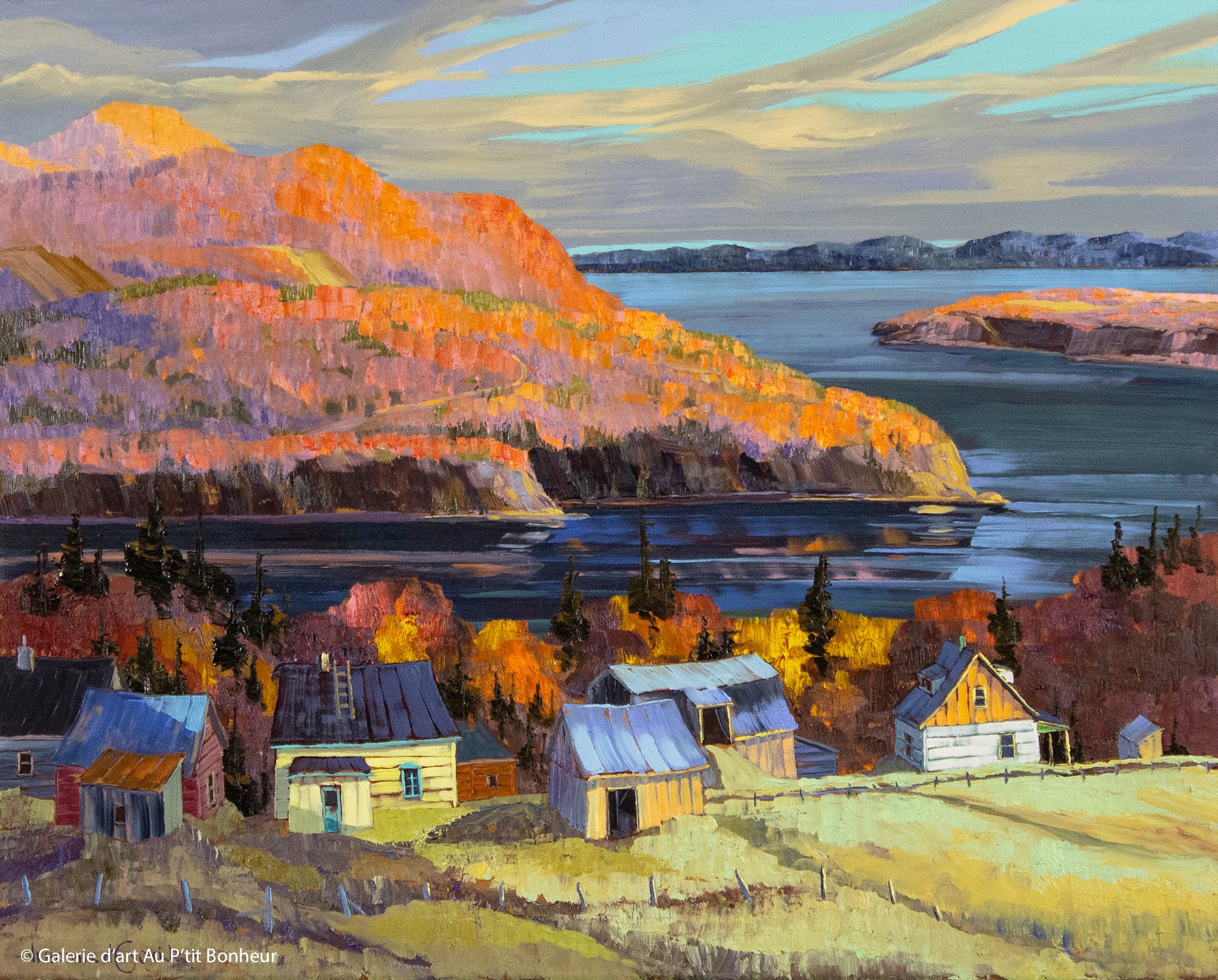 Vladimir Horik | La Baie St-Paul en Charlevoix (1988)
