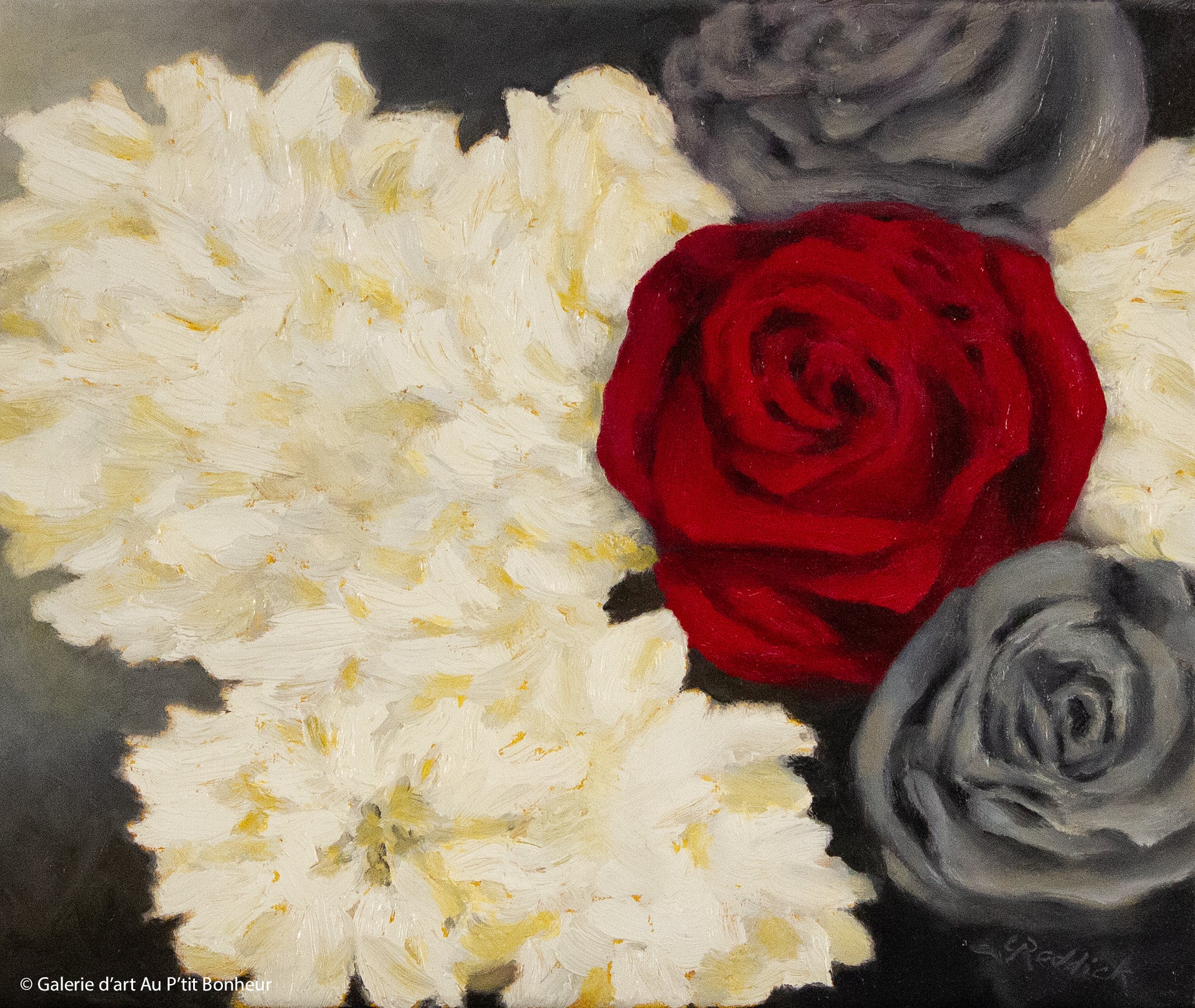 Yvonne Reddick | Black White Roses