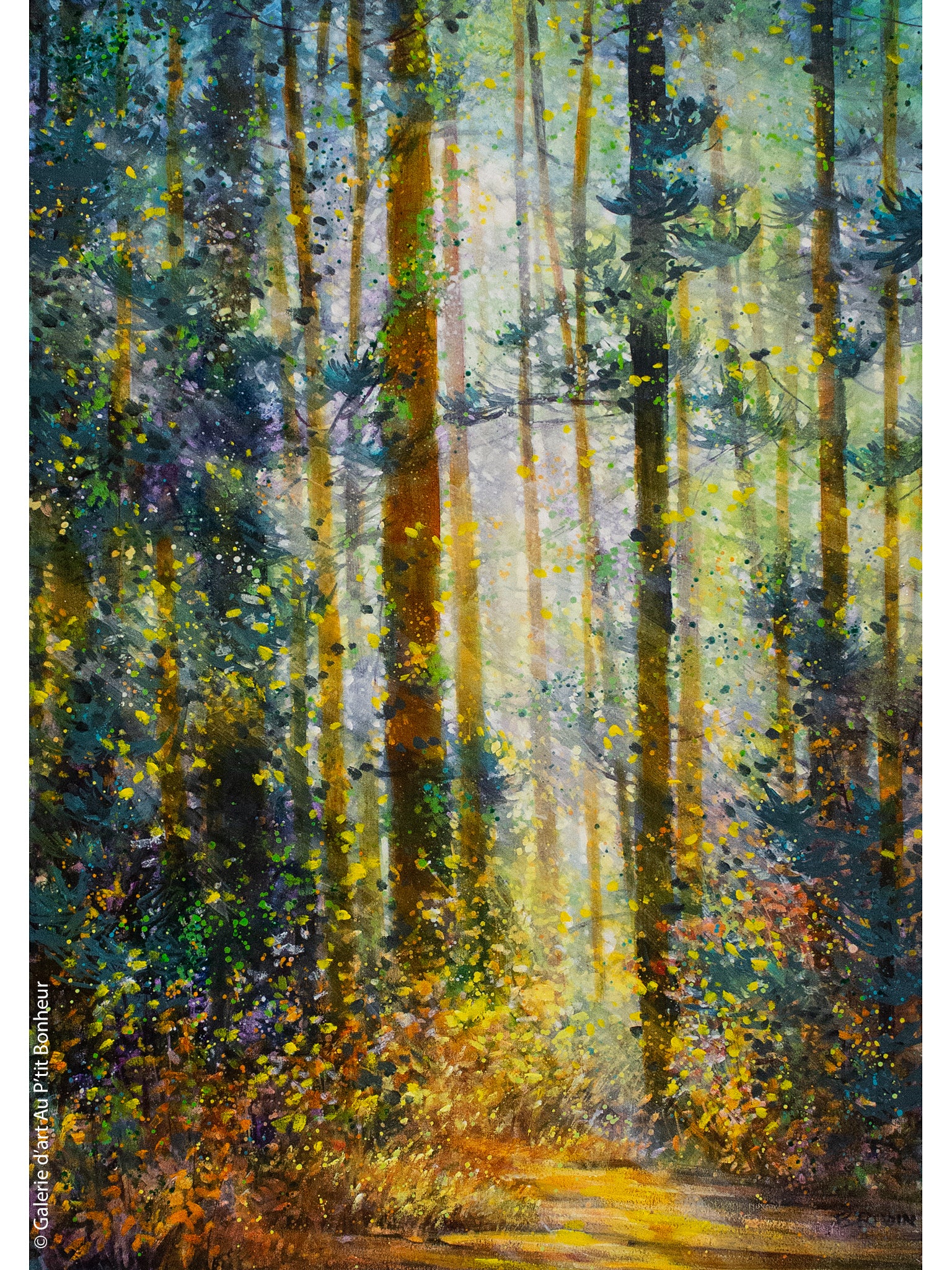 Bev Rodin | Forest Light Series  Rejoice