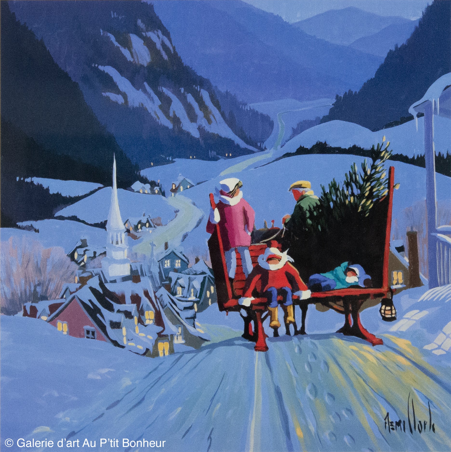 Rémi Clark | Noël chez grand-père