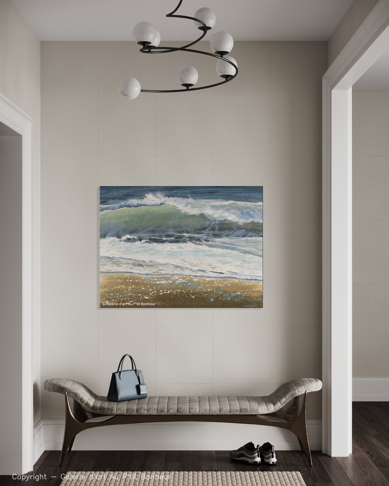 Carole Malcolm | Shoreline Study 12222