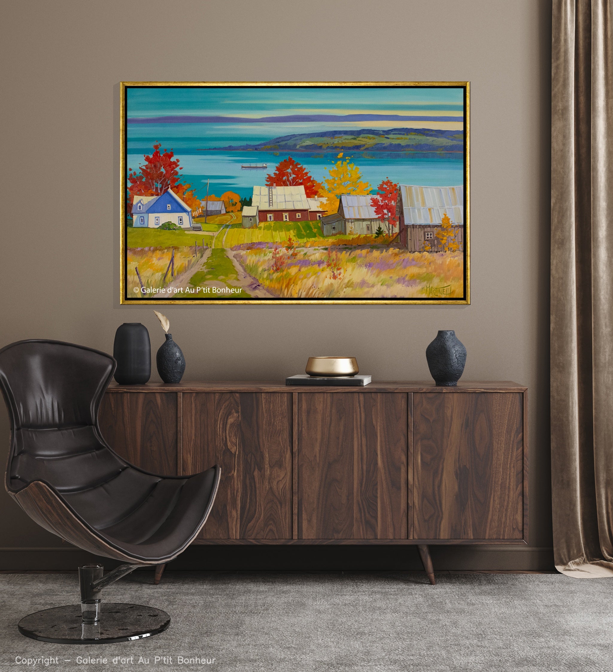 Louise Martineau | Rang de la Sapinière, Les Éboulements