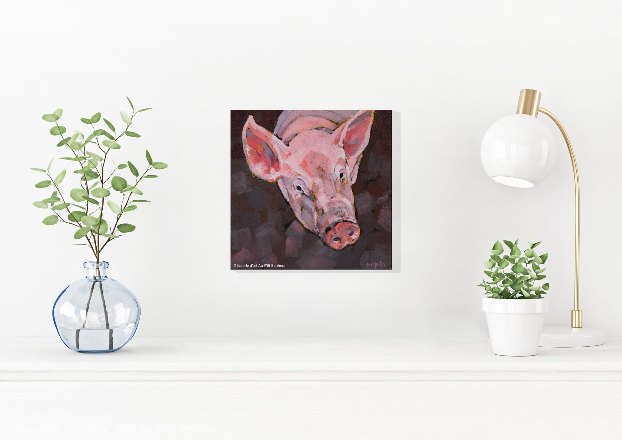 Susie Cipolla | Pig’N A Pen 3 (2017)