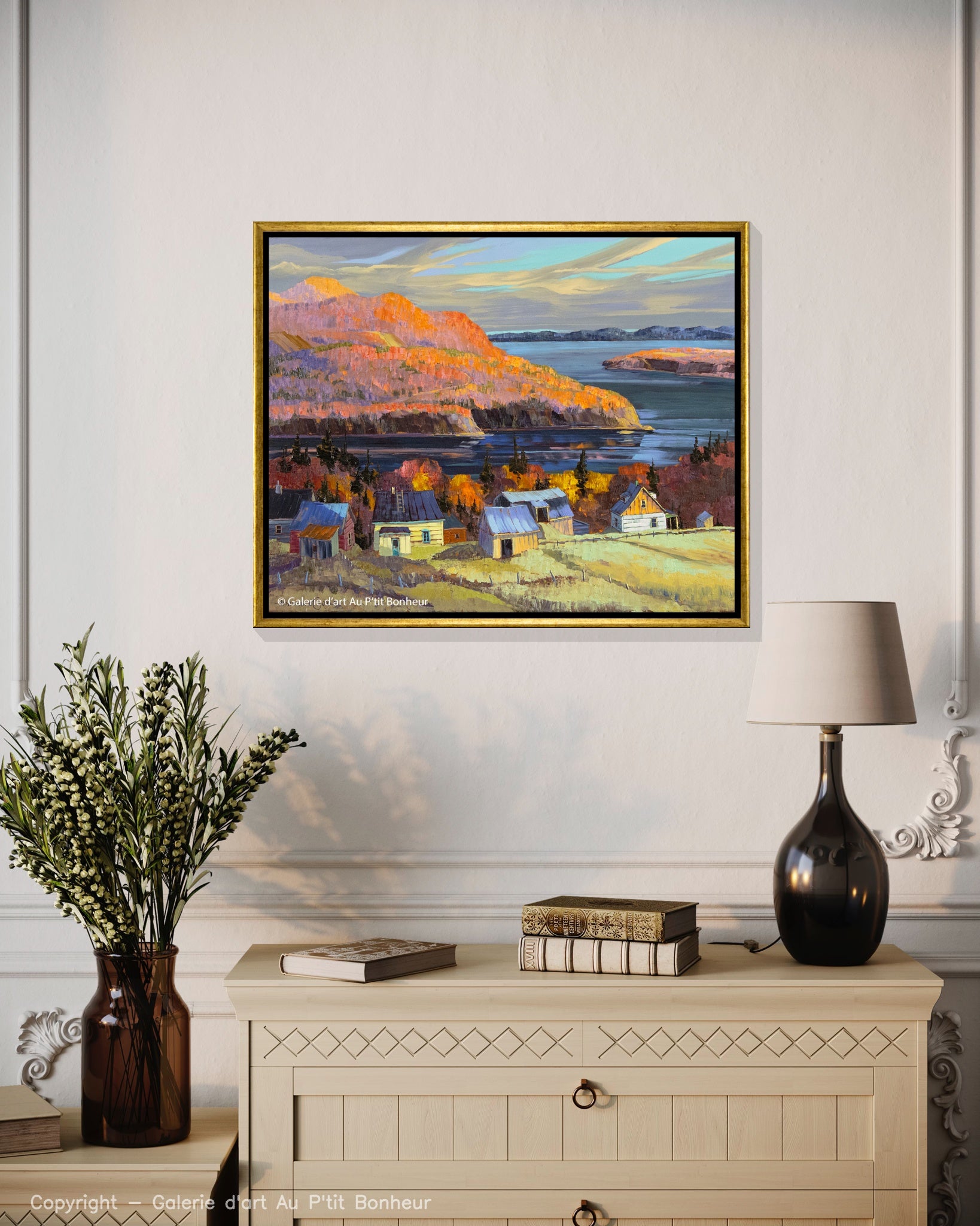 Vladimir Horik | La Baie St-Paul en Charlevoix (1988)
