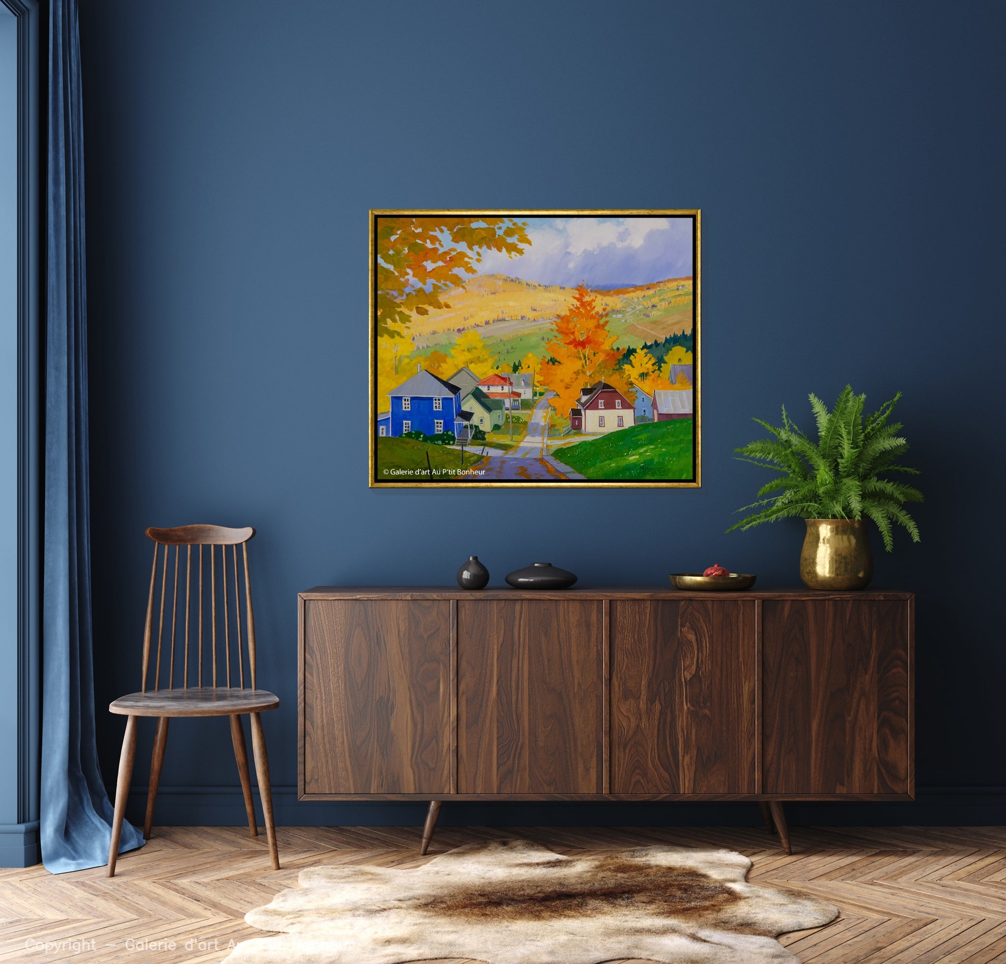 Louise Martineau | Le bas du village, Les Éboulements (2023)