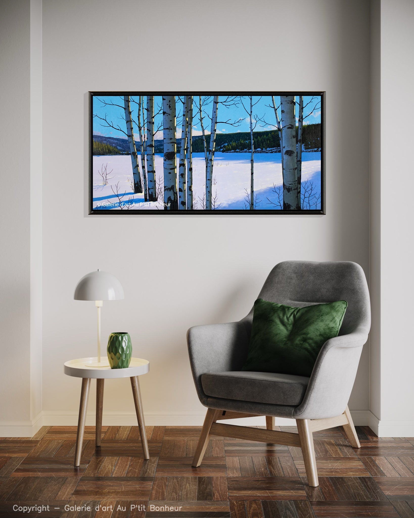 Cyril Cox | Watchers of the Lake, Aspens