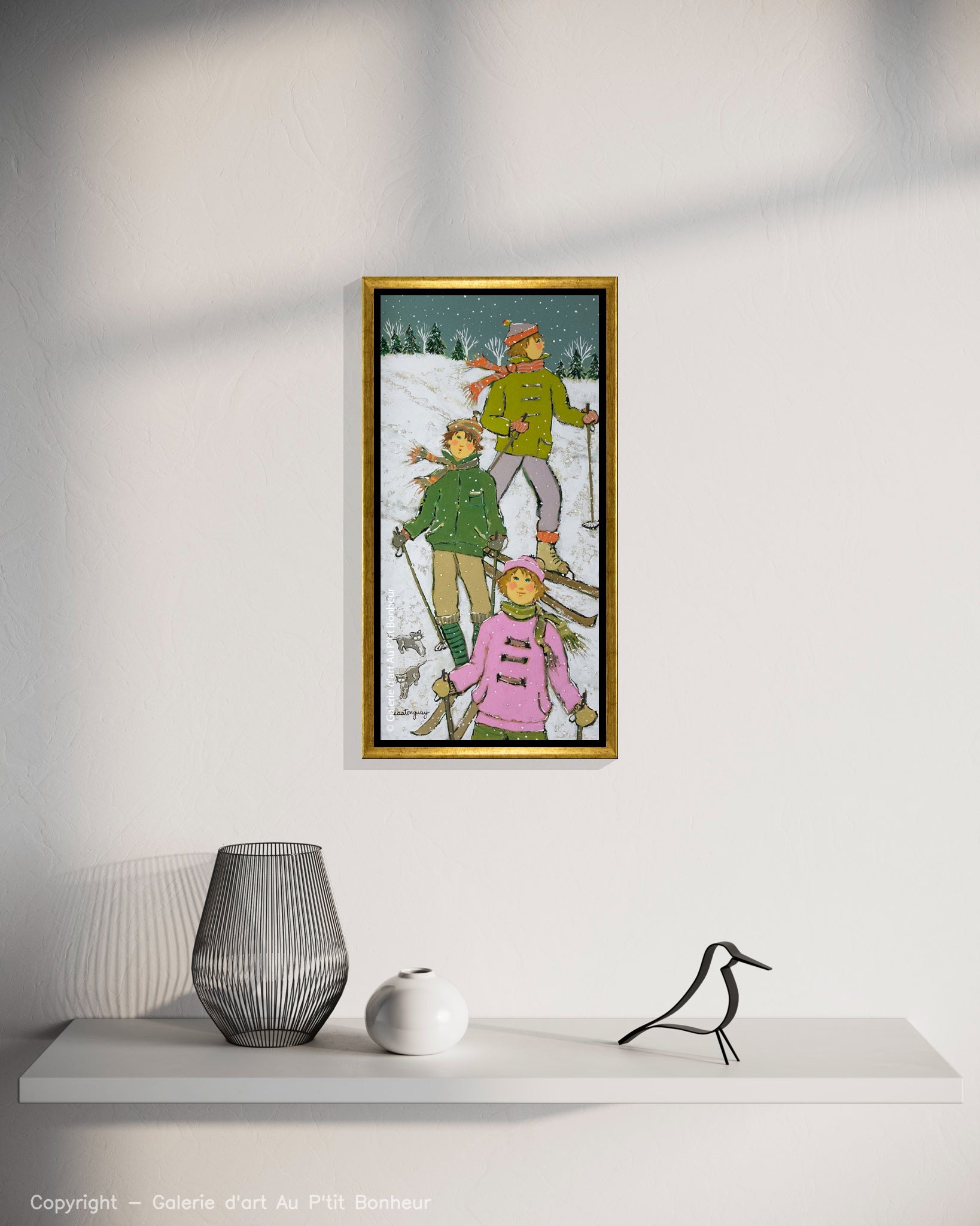 Claudette Castonguay | En ski avec nos amis