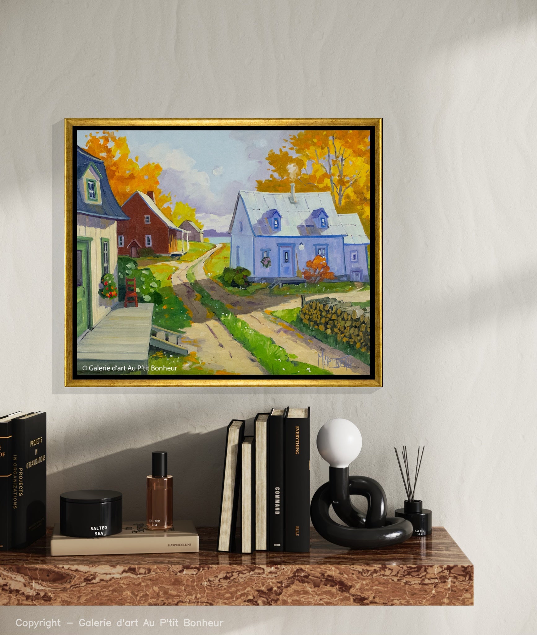 Louise Martineau | Rang privé, Les Éboulements