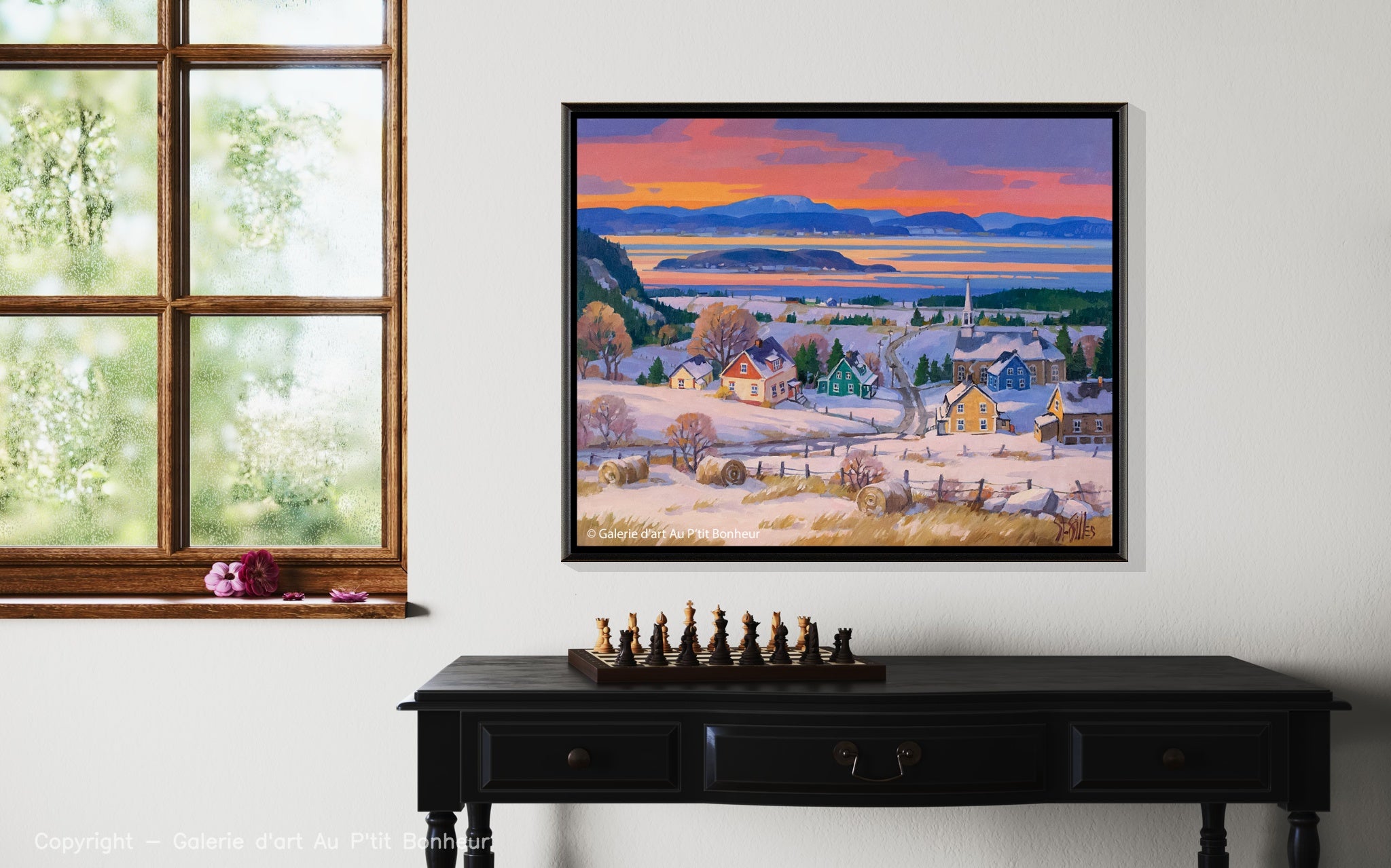 St-Gilles | Fin du jour, St-Germain de Kamouraska, Qc.