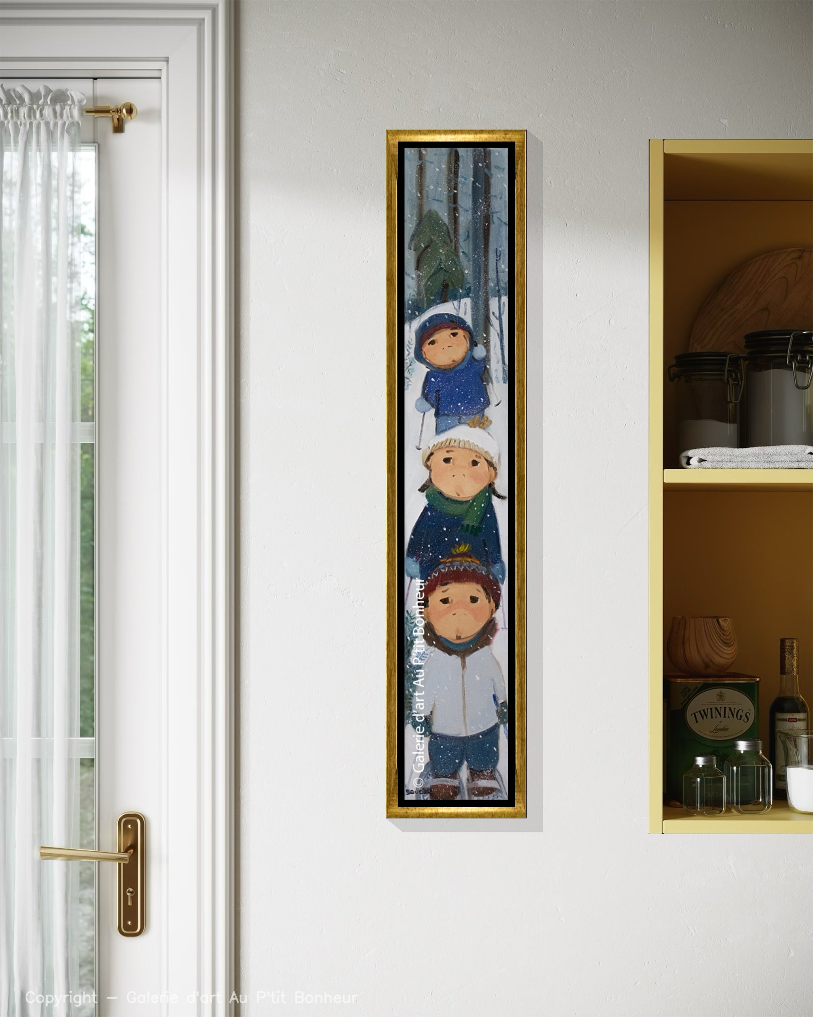 Guylène Saucier | Dans la forêt en raquettes