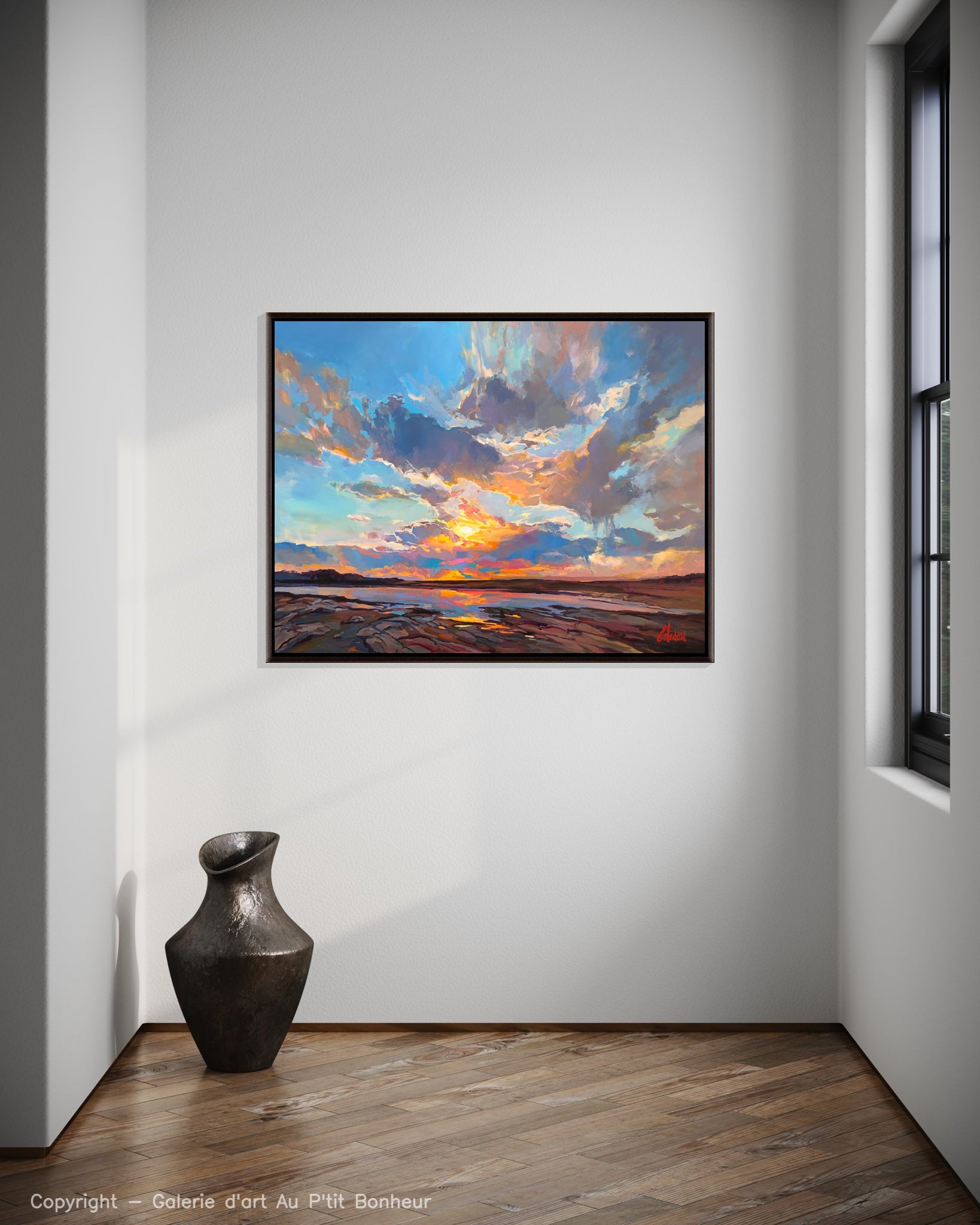 Christine Nadeau | Le ciel s’embrase