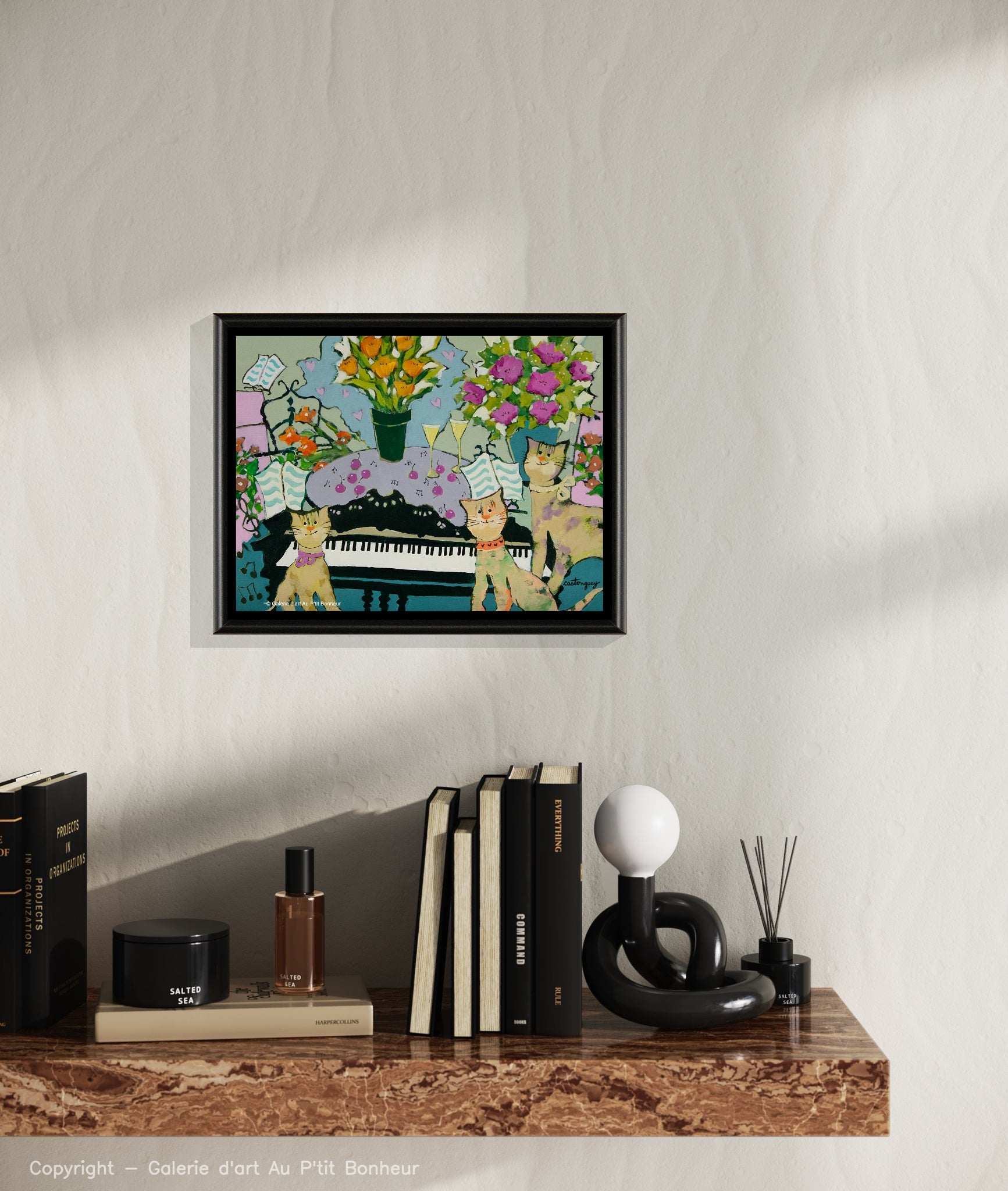 Claudette Castonguay | Les chats du pianiste