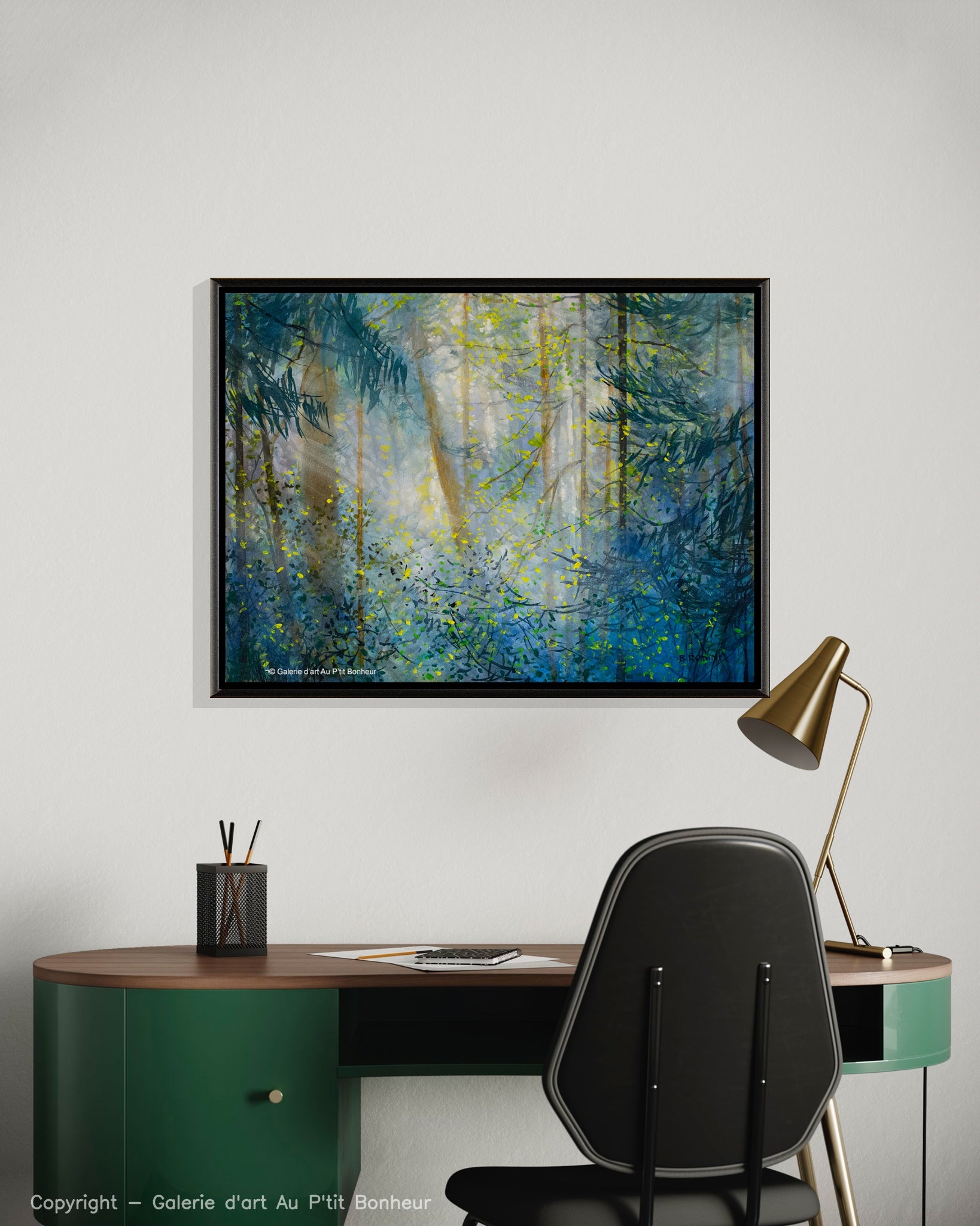 Bev Rodin | Forest Light Series: Morning Mist