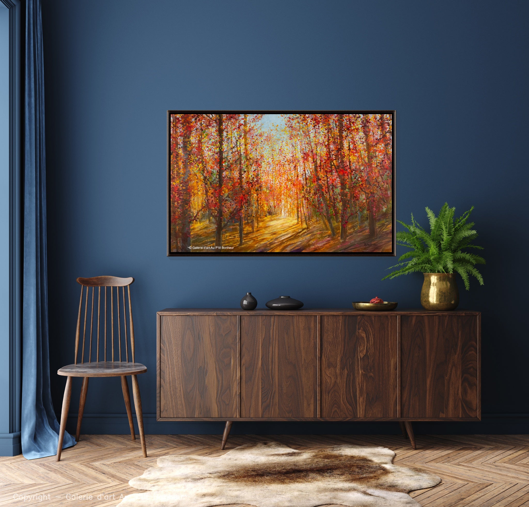 Bev Rodin | Forest Light Series: Small Hill