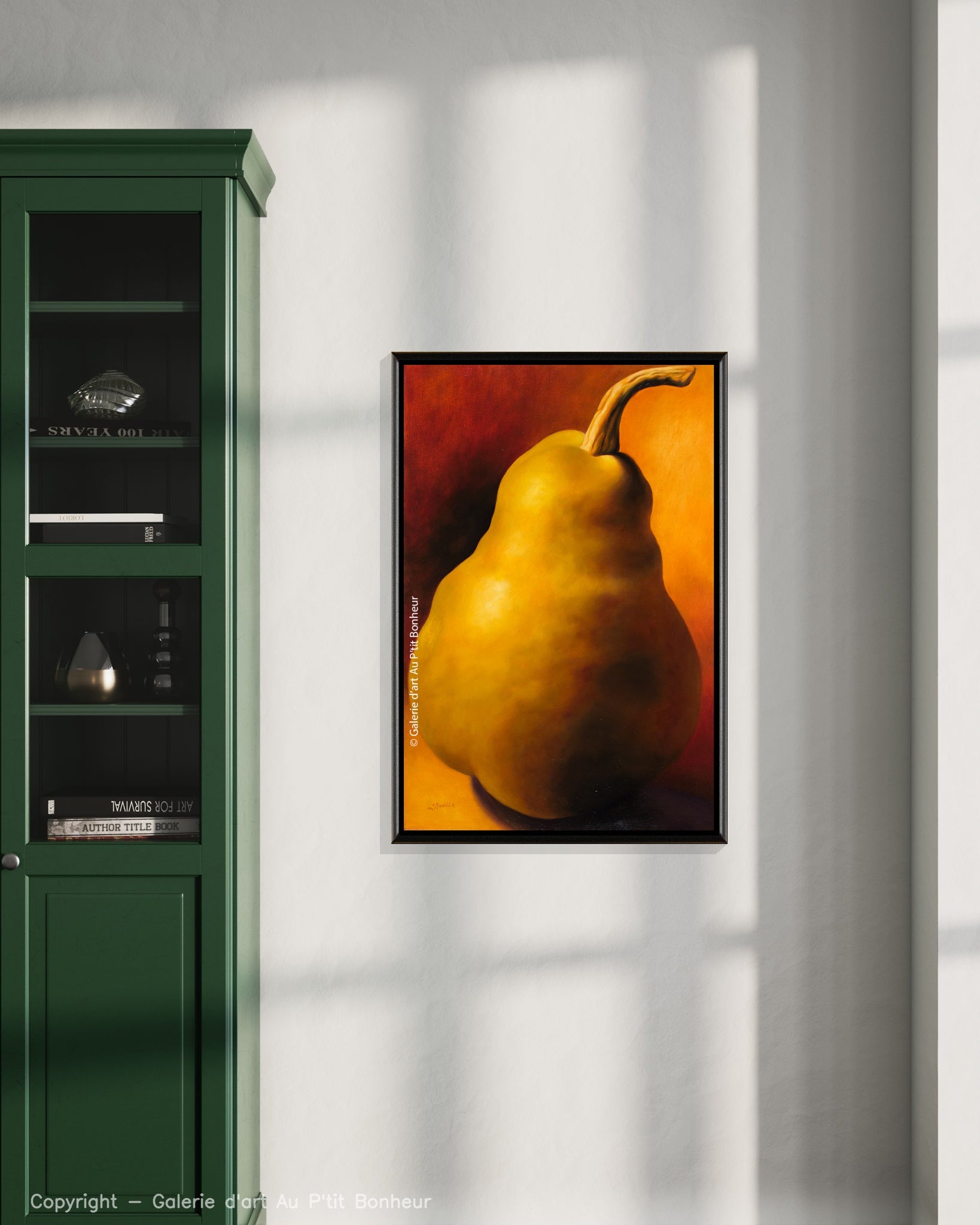 Yvonne Reddick | Nude Pear Portrait