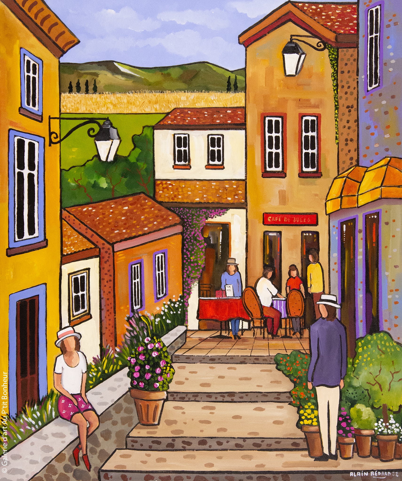 Alain Bédard | Alley in Saint-Paul-De-Vence