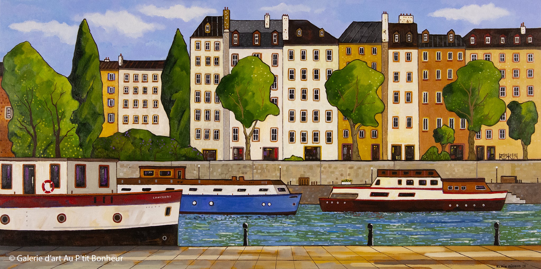 Alain Bédard | Sur la Seine