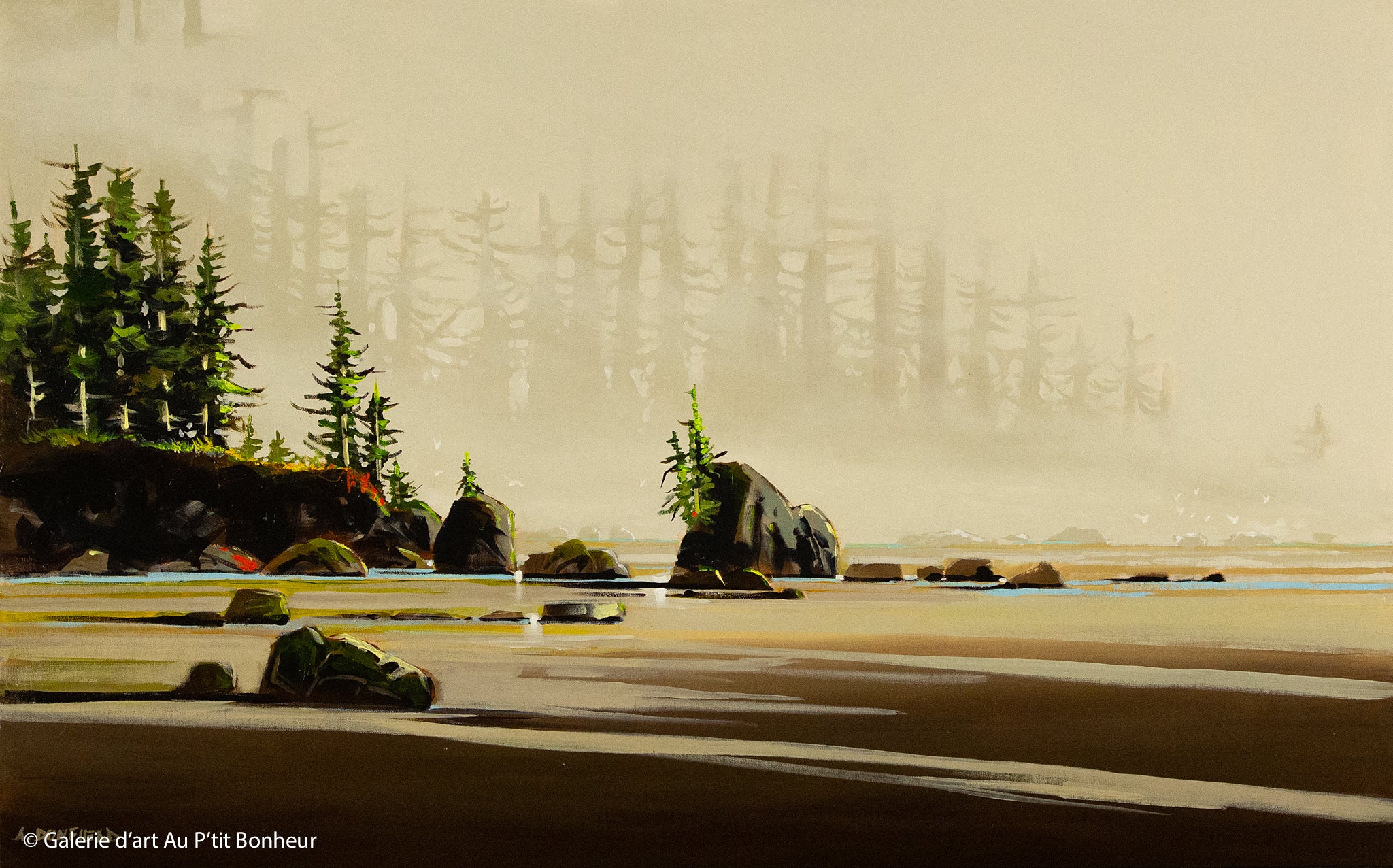 Allan Dunfield | A Misty Morning