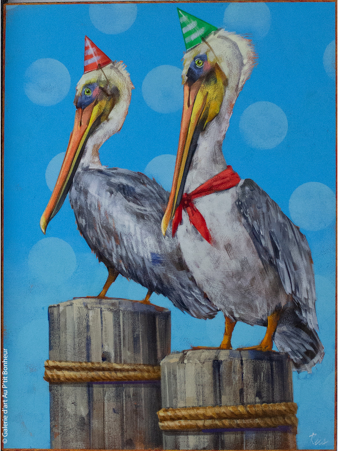 Angie Rees | A date for the Dinner Party – Galerie d'art Au P'tit Bonheur