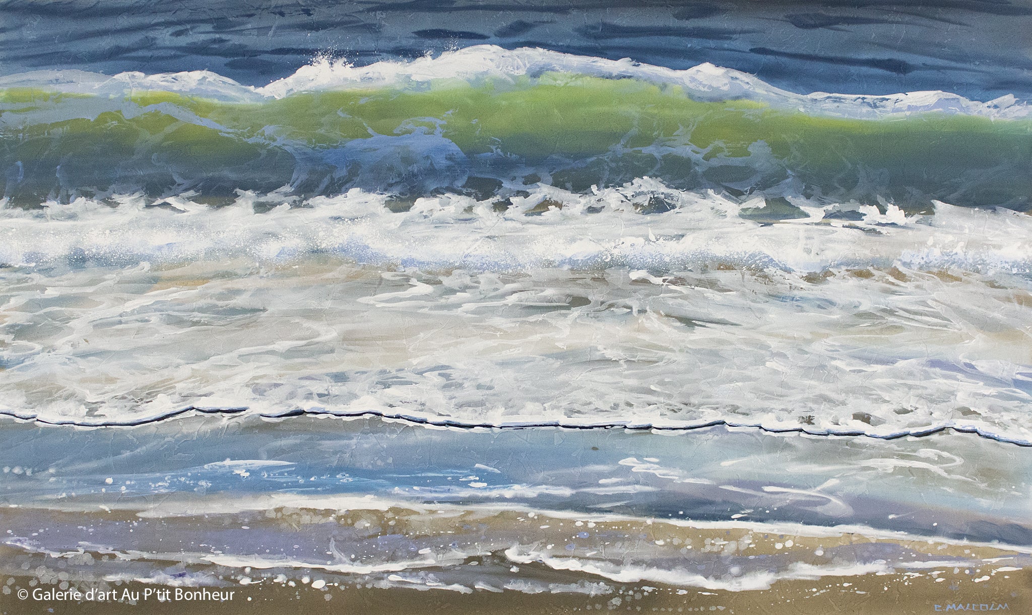 Carole Malcolm | Shoreline Study 01524