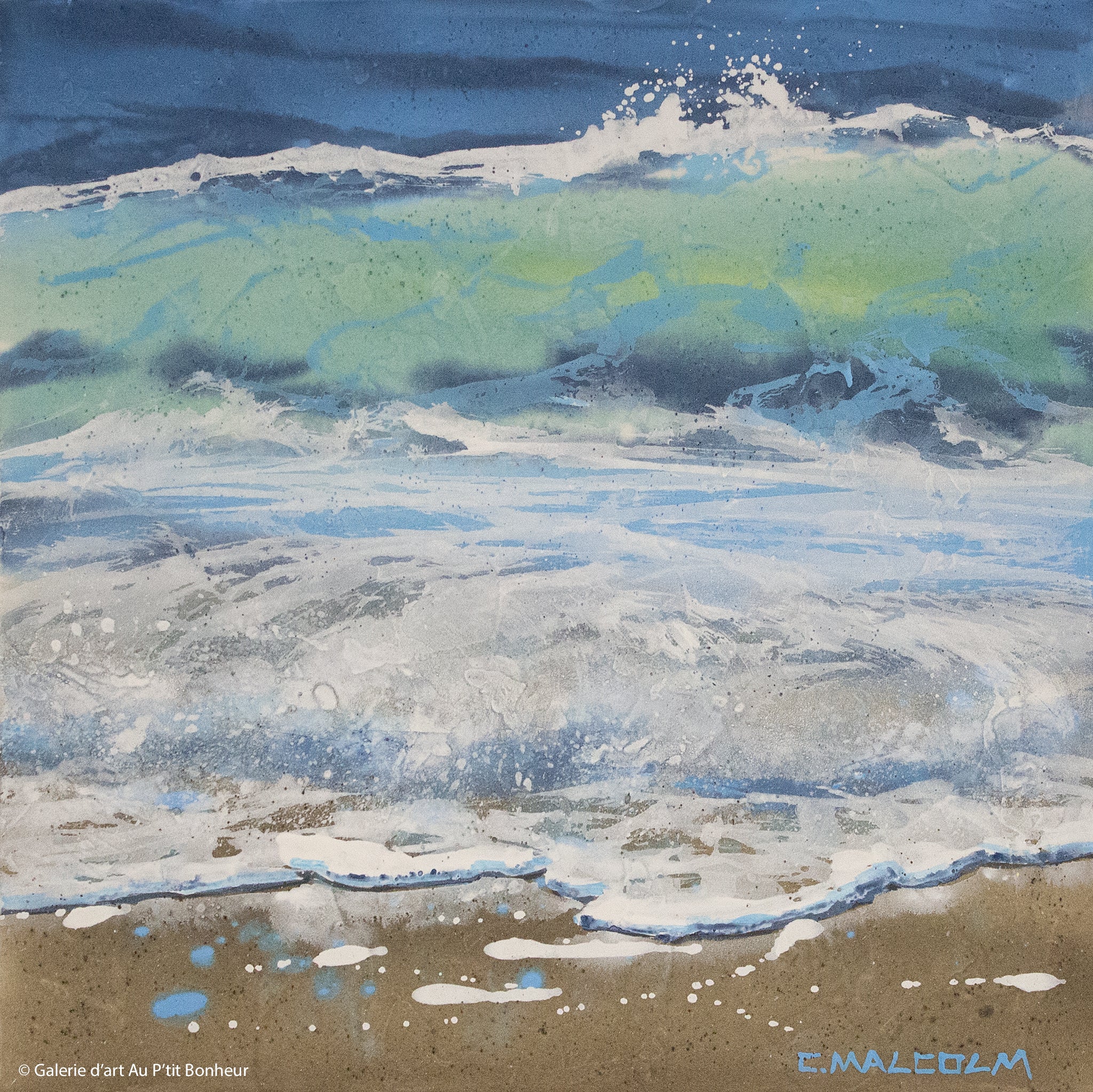 Carole Malcolm | Shoreline Study 13124