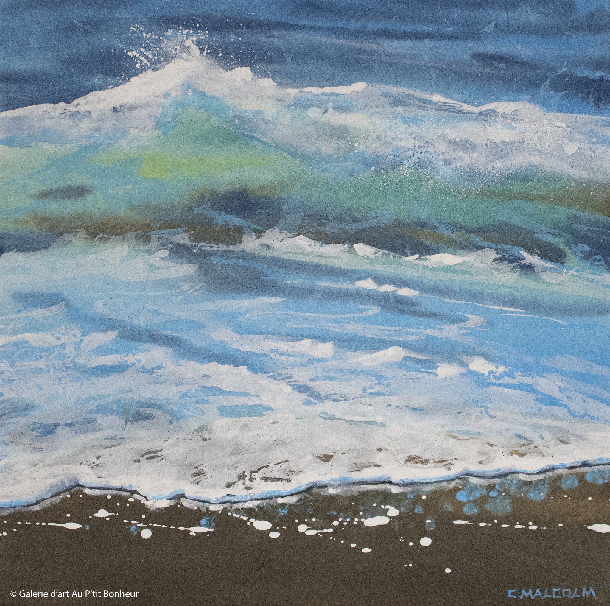 Carole Malcolm | Shoreline Study 13424