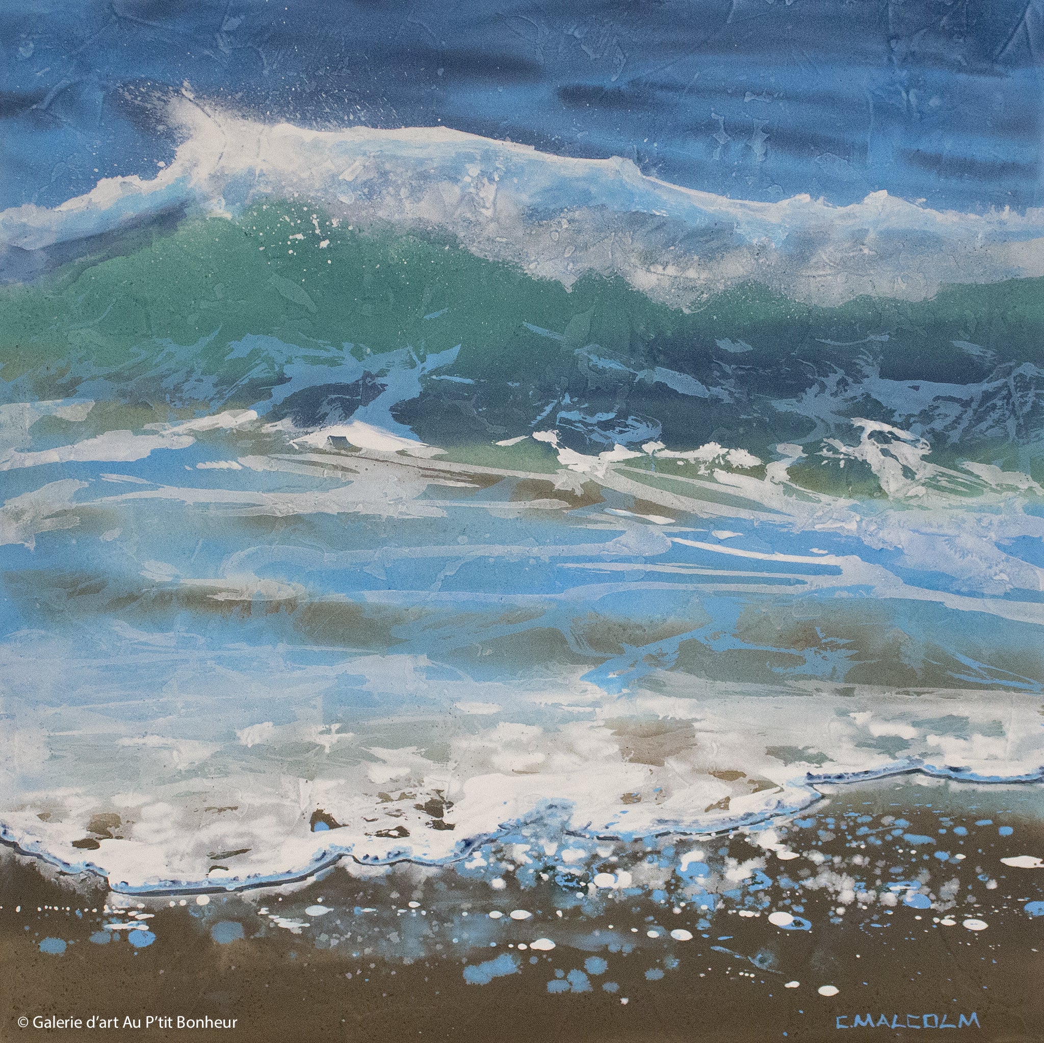 Carole Malcolm | Shoreline Study 13524