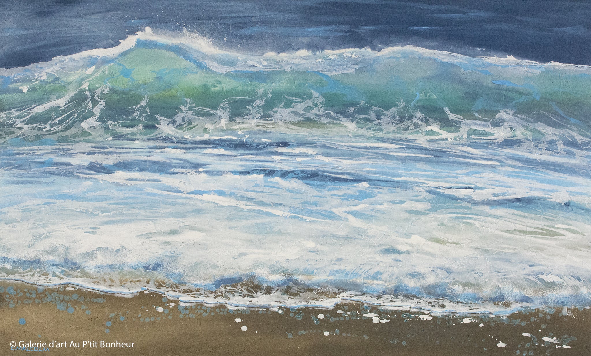 Carole Malcolm | Shoreline Study 14224