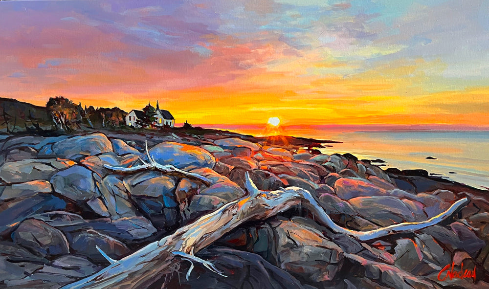 Christine Nadeau, artiste peintre | Oeuvres disponibles  | Galerie d'art Au P'tit Bonheur