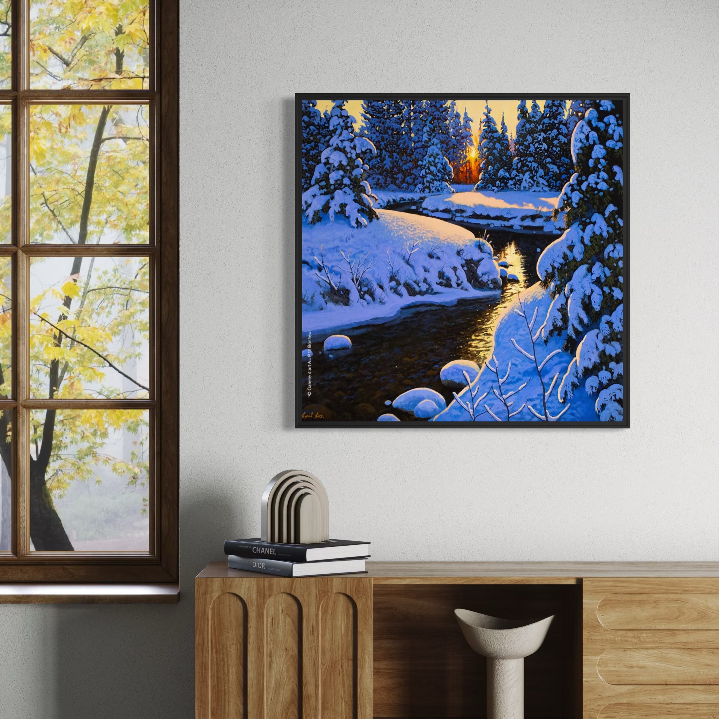 Cyril Cox | Snow Bound “Winter Creek”