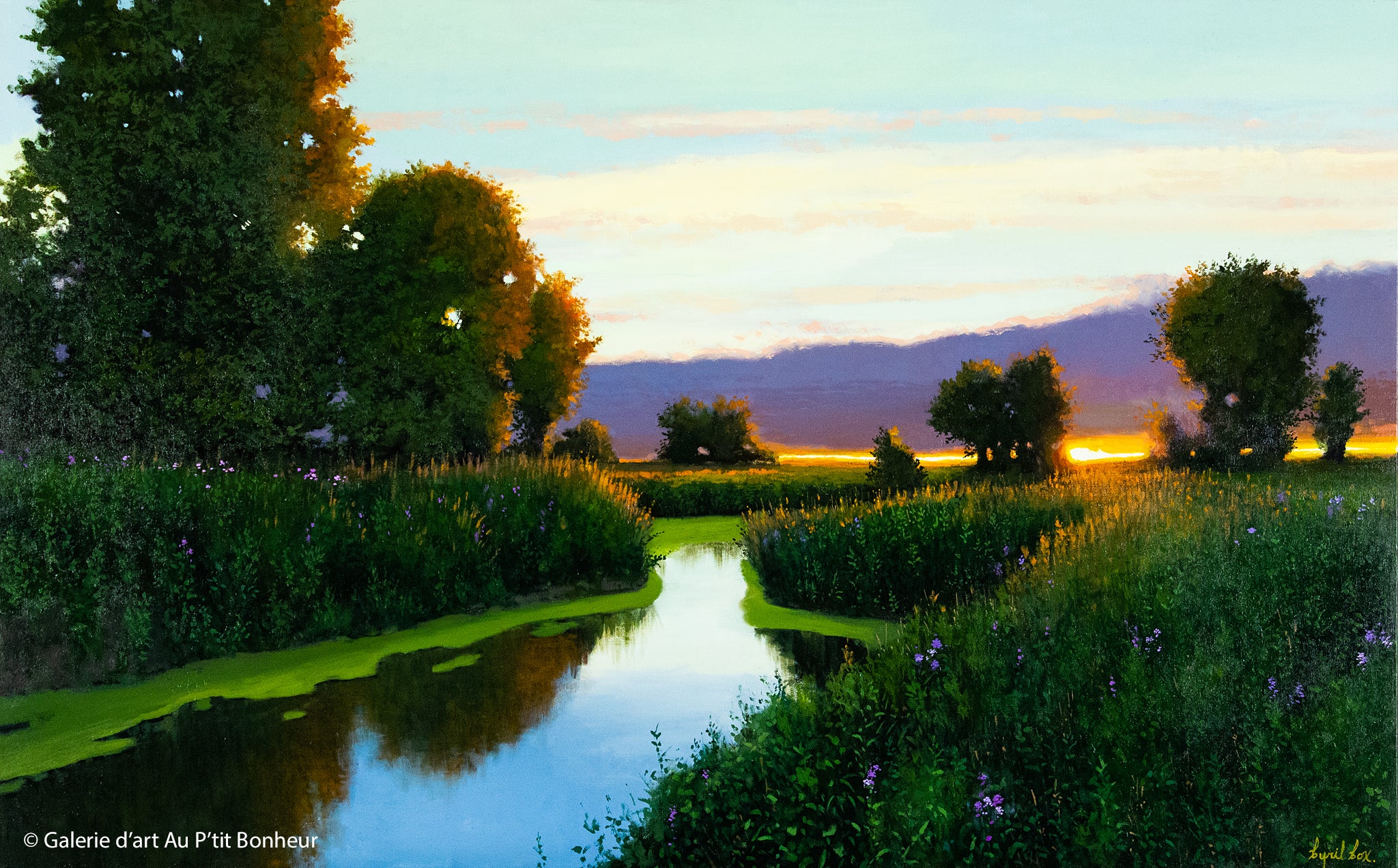 Cyril Cox | Marsh at Sunset