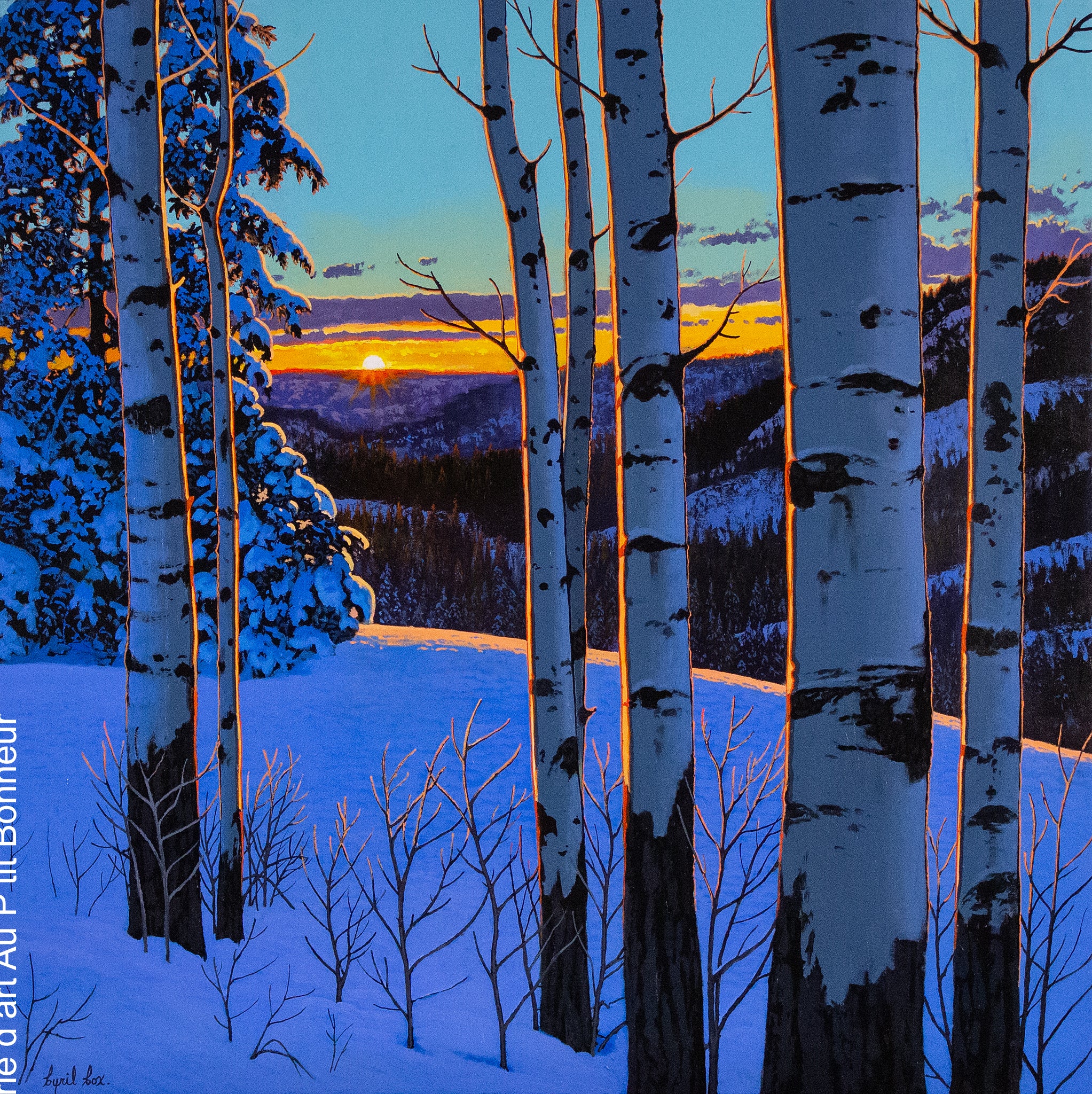 Cyril Cox | Above the Valley (Aspens)
