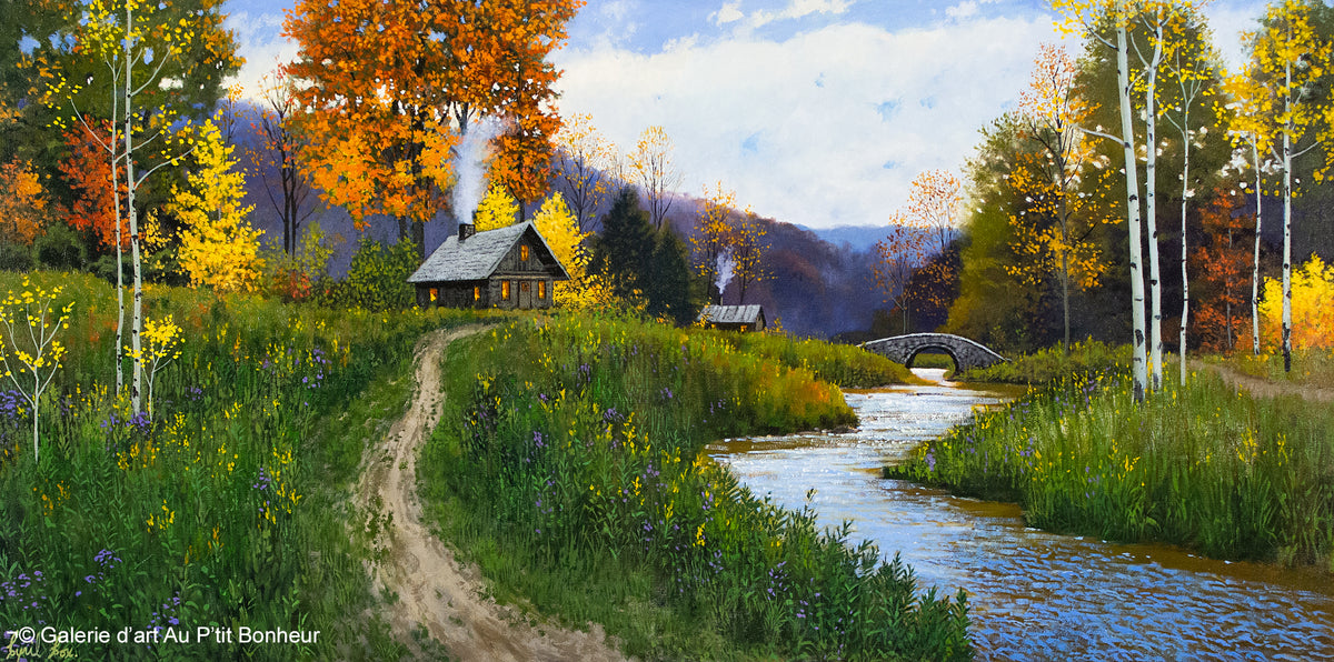Cyril Cox, artiste peintre | Oeuvres disponibles  | Galerie d'art Au P'tit Bonheur