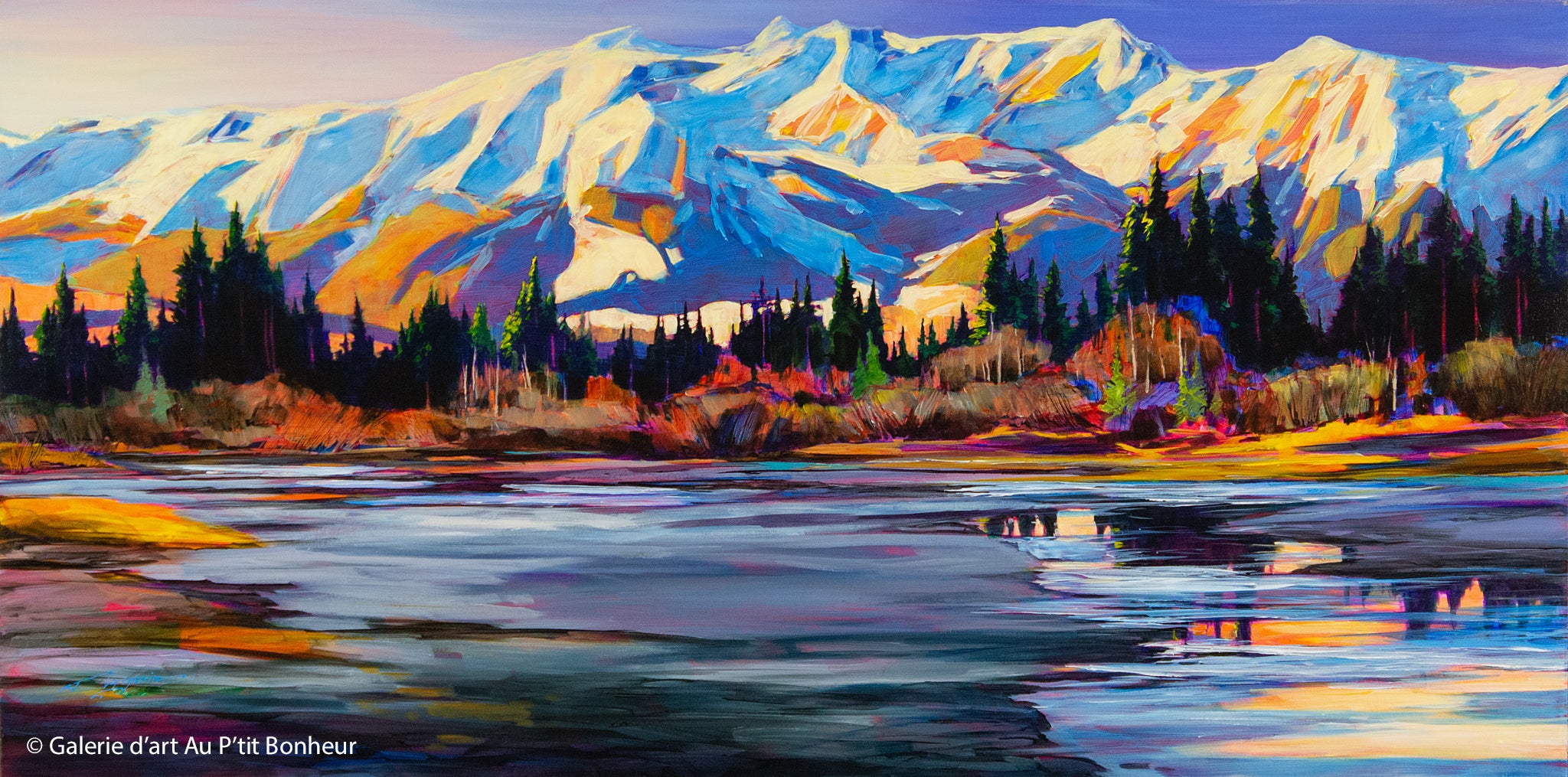 David Langevin | Melting Near Jasper