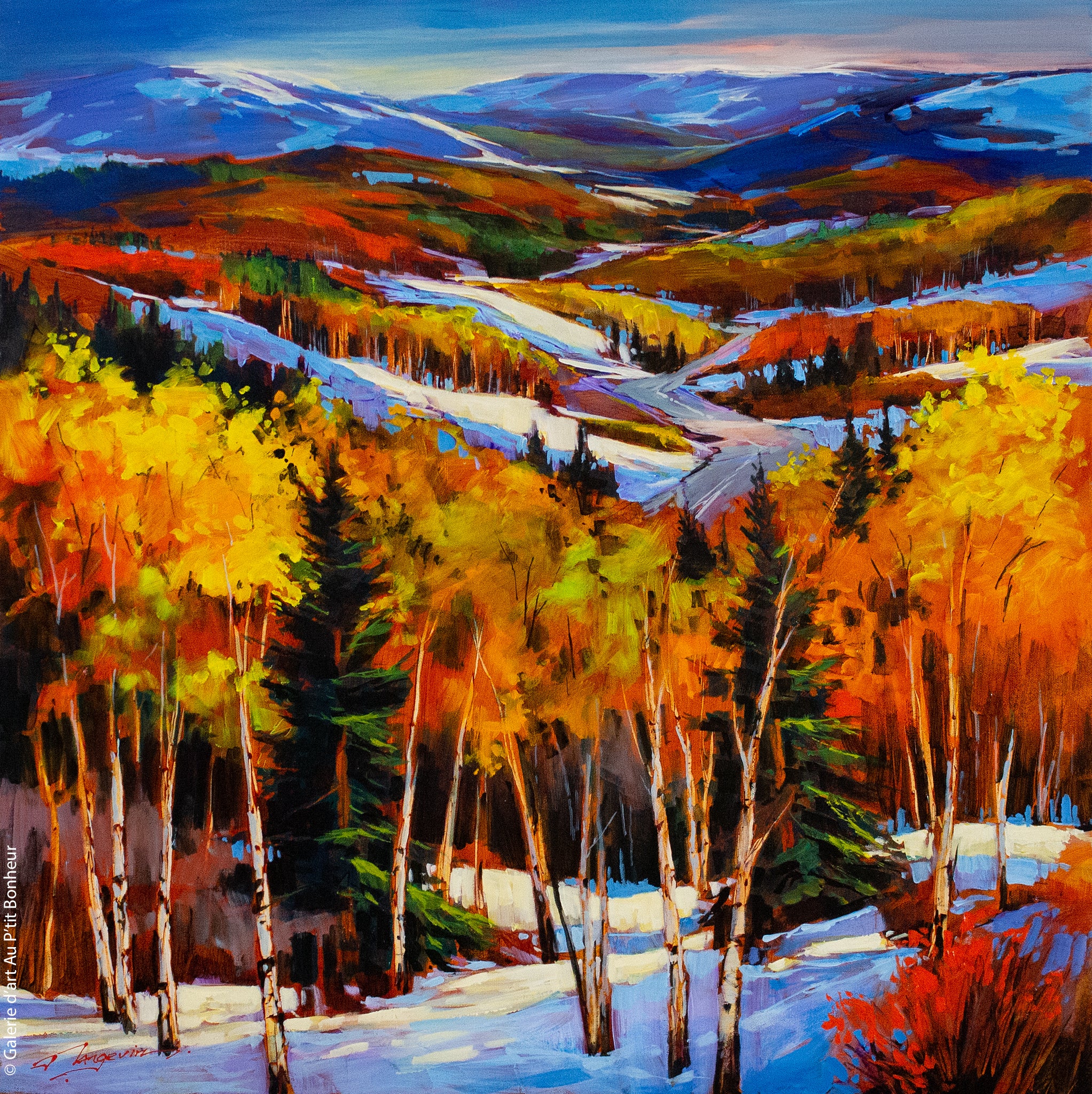 David Langevin | La neige au mois d’octobre