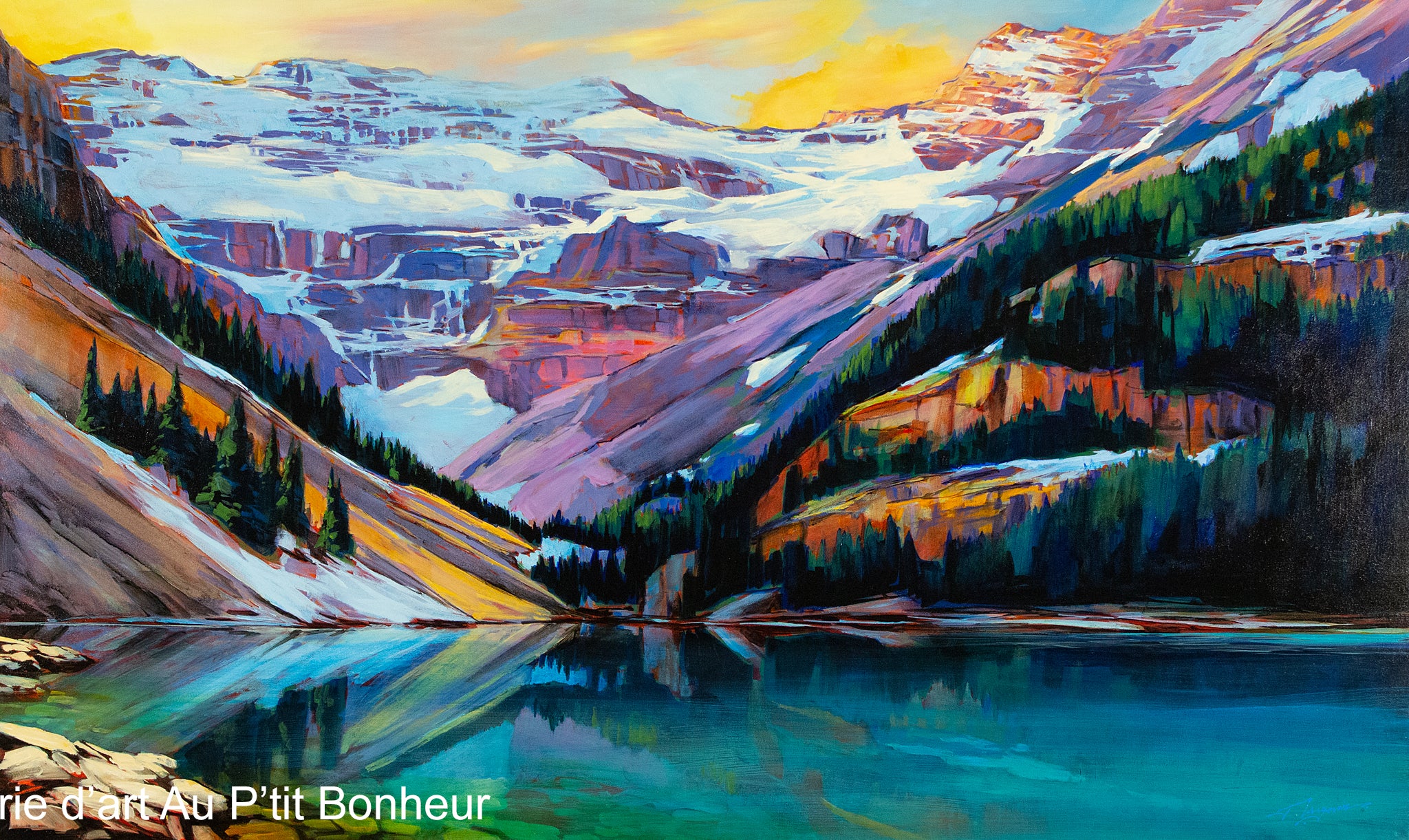 David Langevin, artiste peintre | Oeuvres disponibles  | Galerie d'art Au P'tit Bonheur