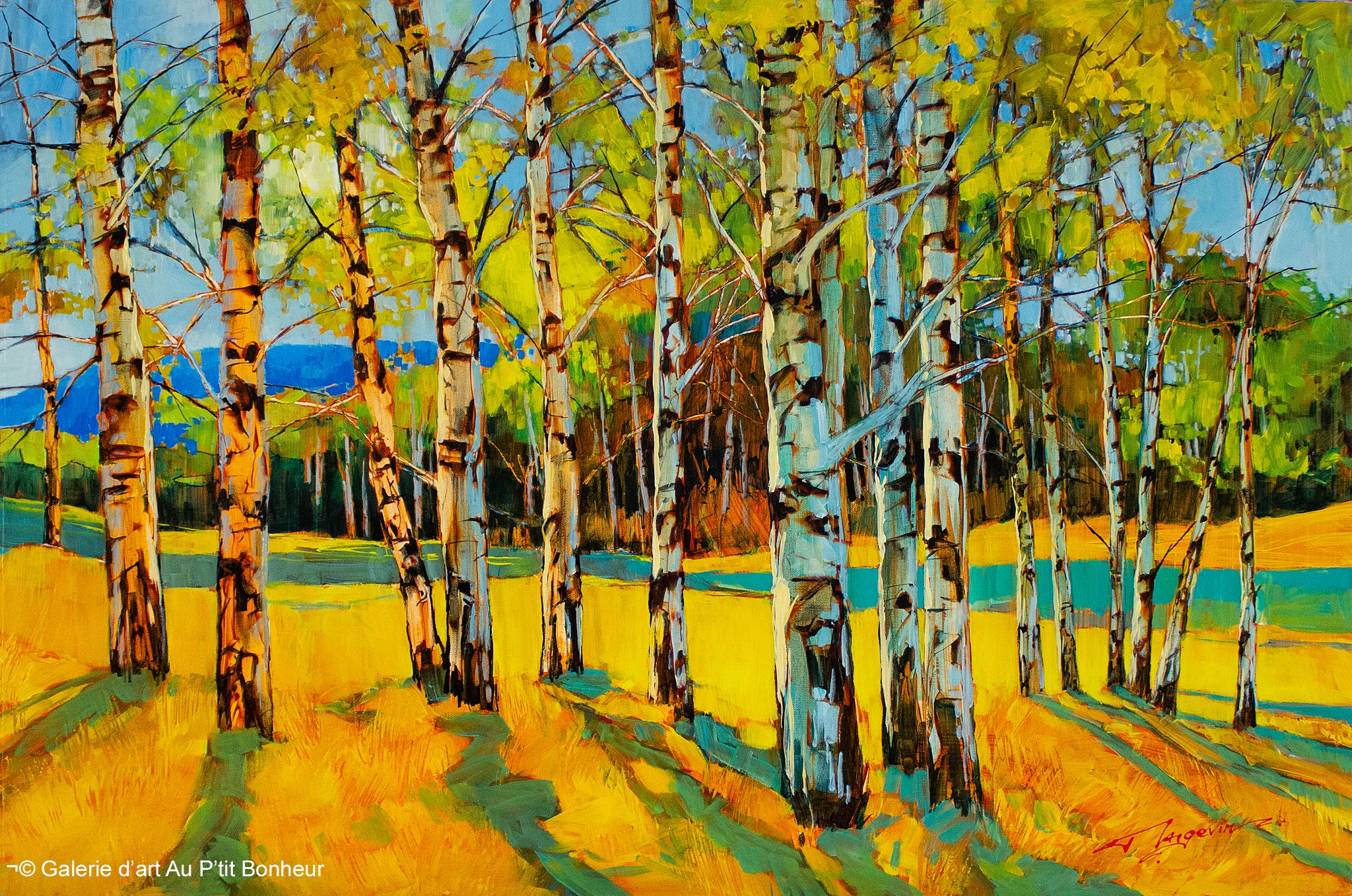 David Langevin, artiste peintre | Oeuvres disponibles  | Galerie d'art Au P'tit Bonheur