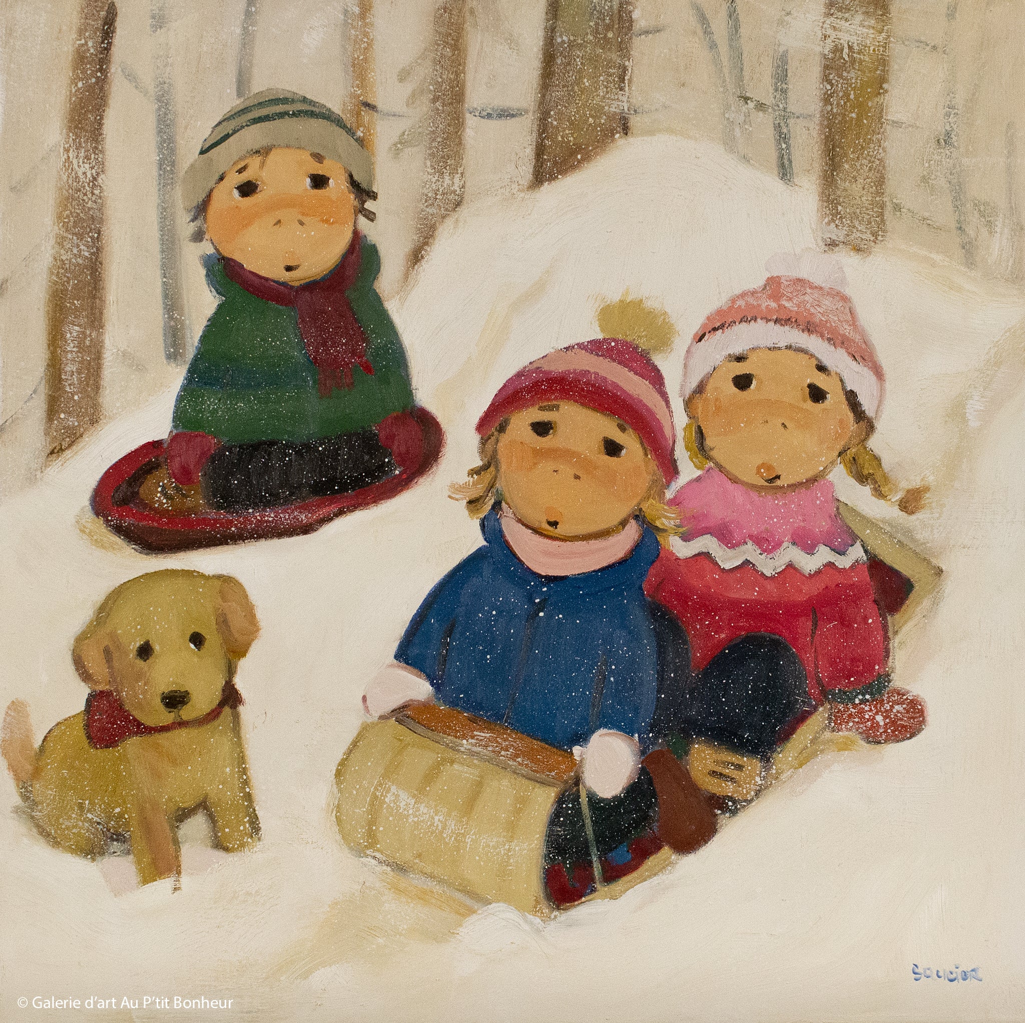 Guylène Saucier | Ça glisse pas vite!