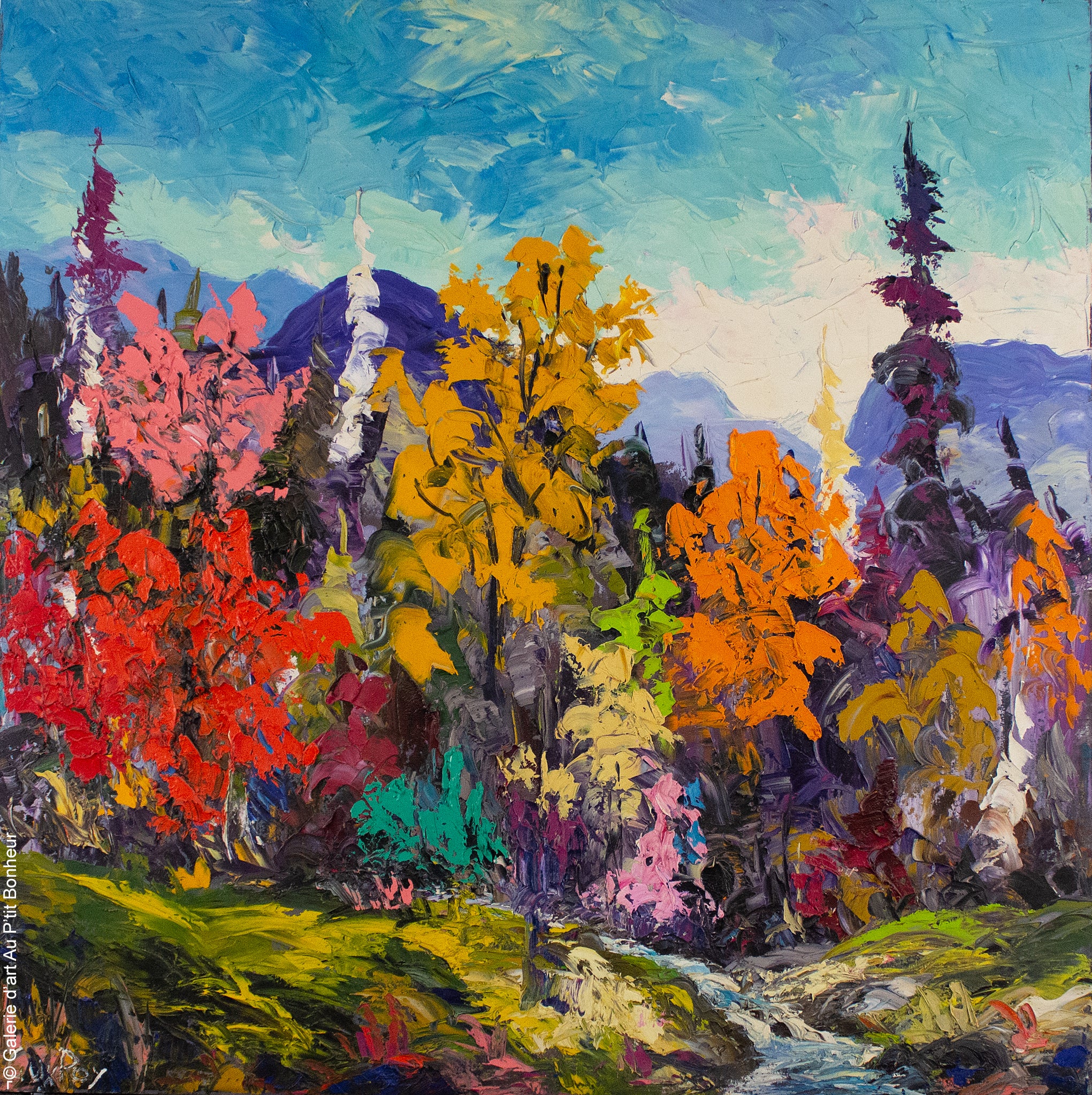 Guy Roy | Le ruisseau à l’automne