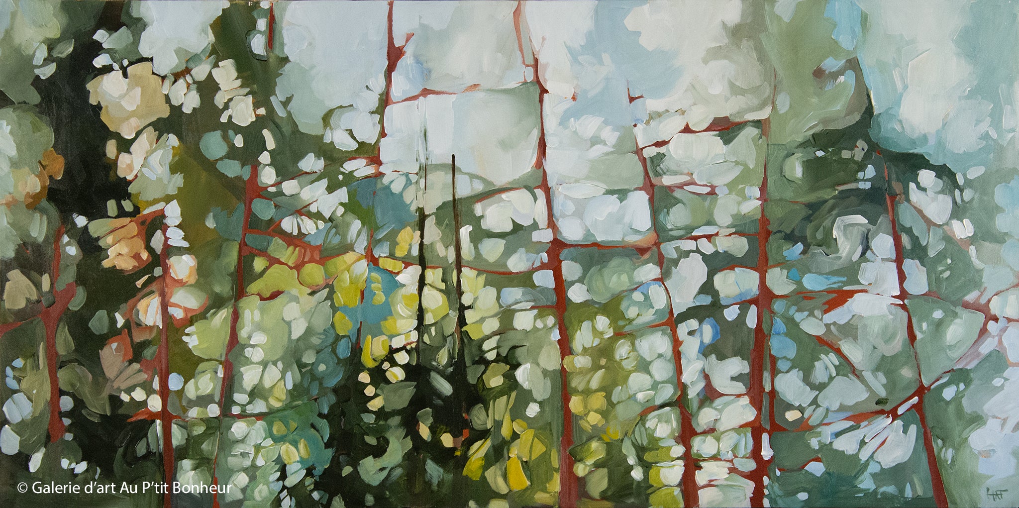 Holly Ann Friesen, artiste peintre | Oeuvres disponibles  | Galerie d'art Au P'tit Bonheur